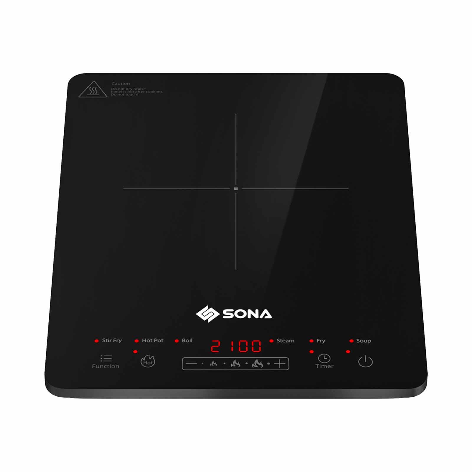 SONA Slim Induction Cooker (2100w) SIC8621