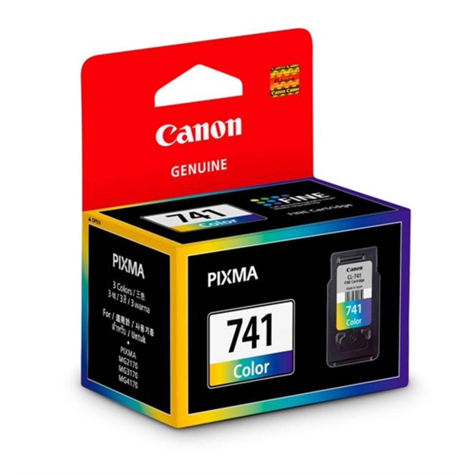 CANON Ink Cartridge Pg-741 Colour Mg2170/mg3170/mg4170 CL-741