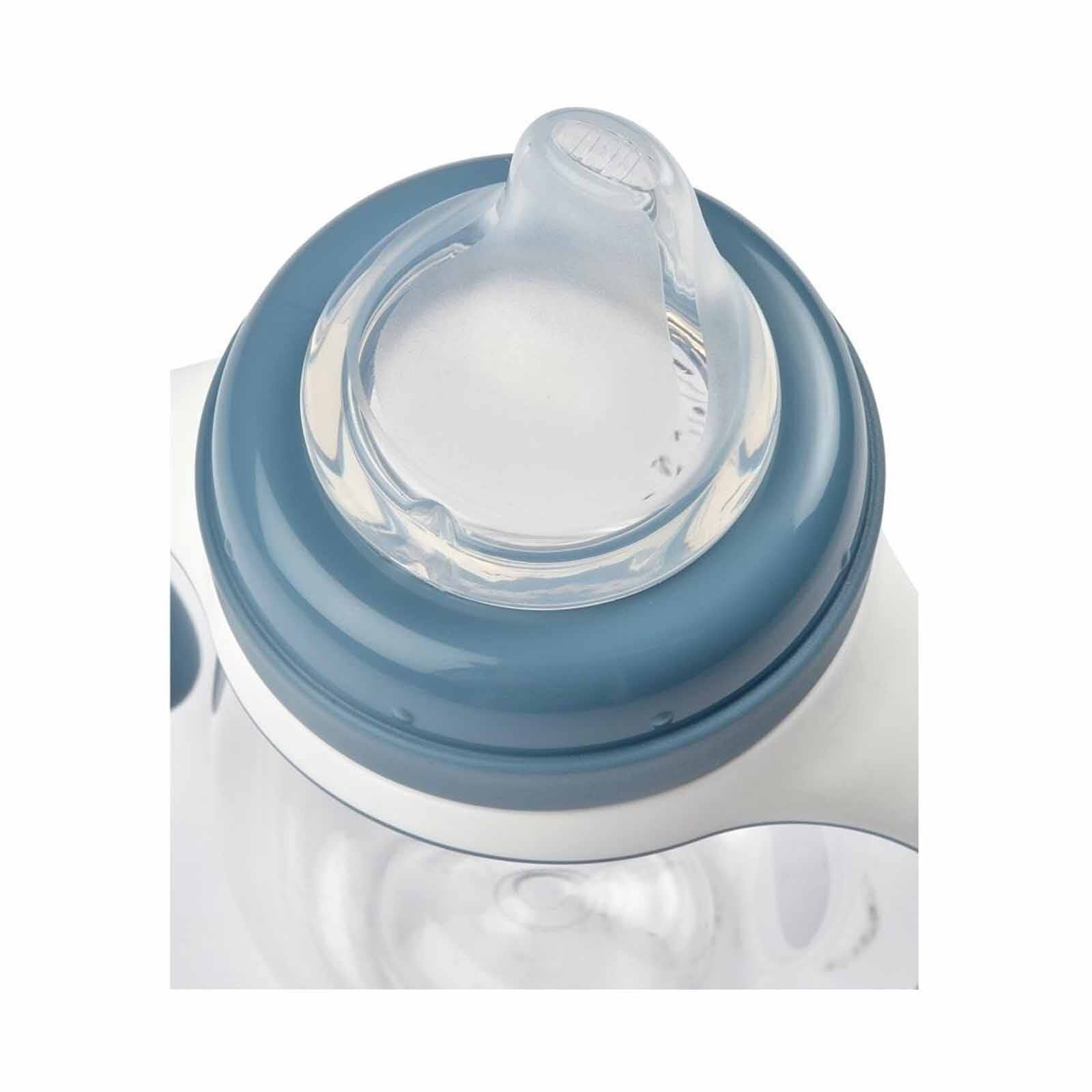 BEABA To Sippy Learning Cup 210ml -windy Blue (online) 2 IN 1 BOTTLE-image 6