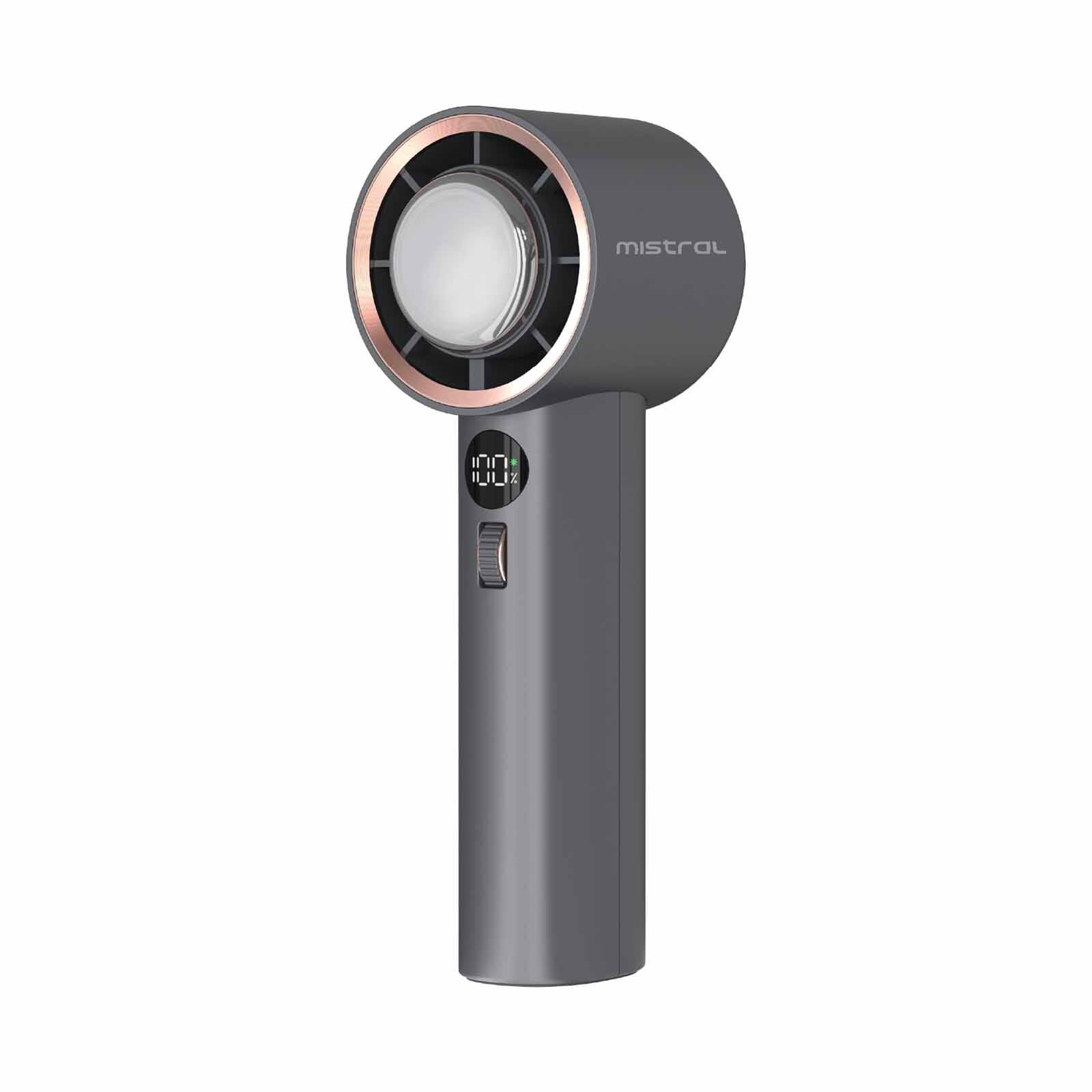 MISTRAL Airzee Pro Usb Fan With Cooling Conductor -(black Grey) MRF208-image 2