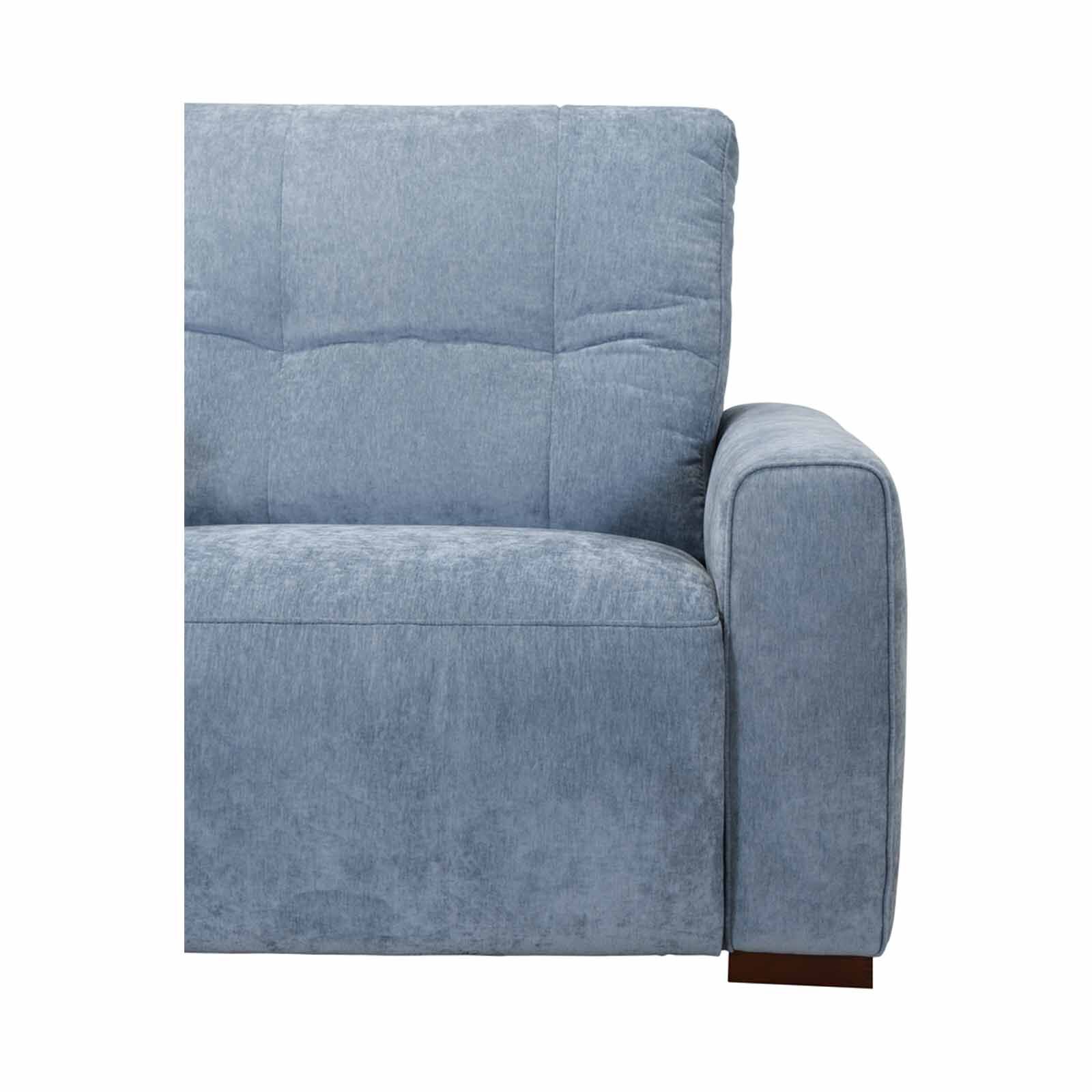 MUZE 3rr-e Seater 2 Function W System(fab) Blue Fabric Sofa BONNIE-image 8