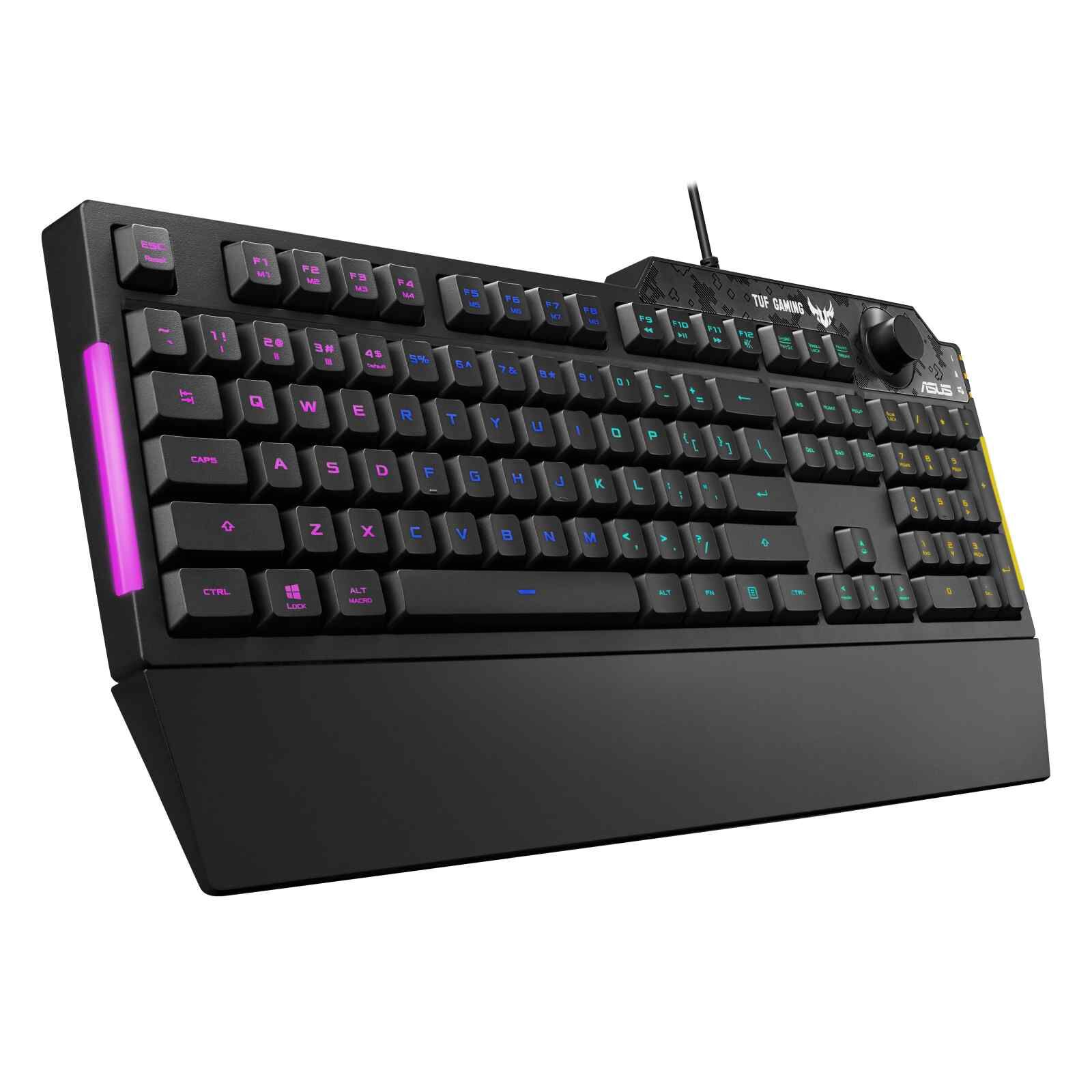ASUS Tuf Rgb Gaming Keyboard With Dedicated Volume Knob TUF GAMING K1-image 2