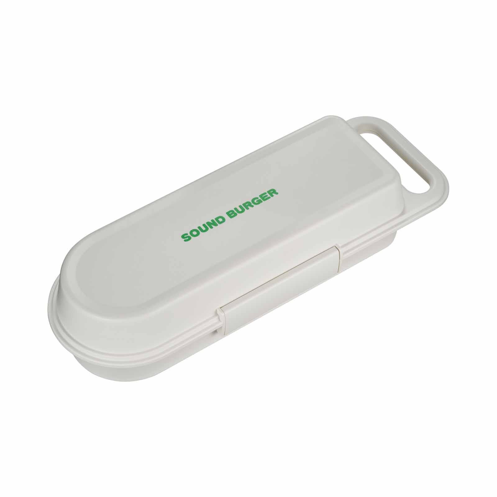 AUDIO TECH Sound Burger Storage Case - White AT-SBC1 WH-image 1