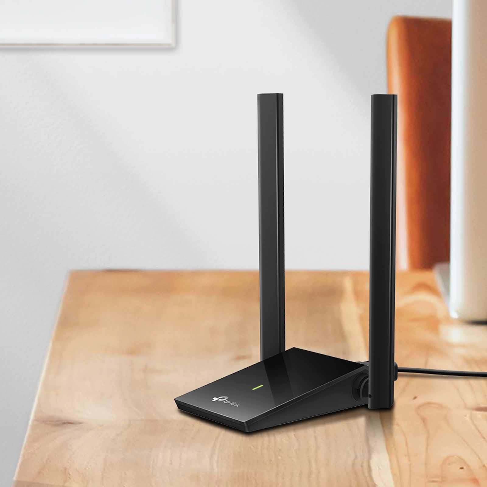 TP LINK Ac1300 Dual Antennas High-gain Wireless Usb Adapter ARCHER T4U PLUS-image 5