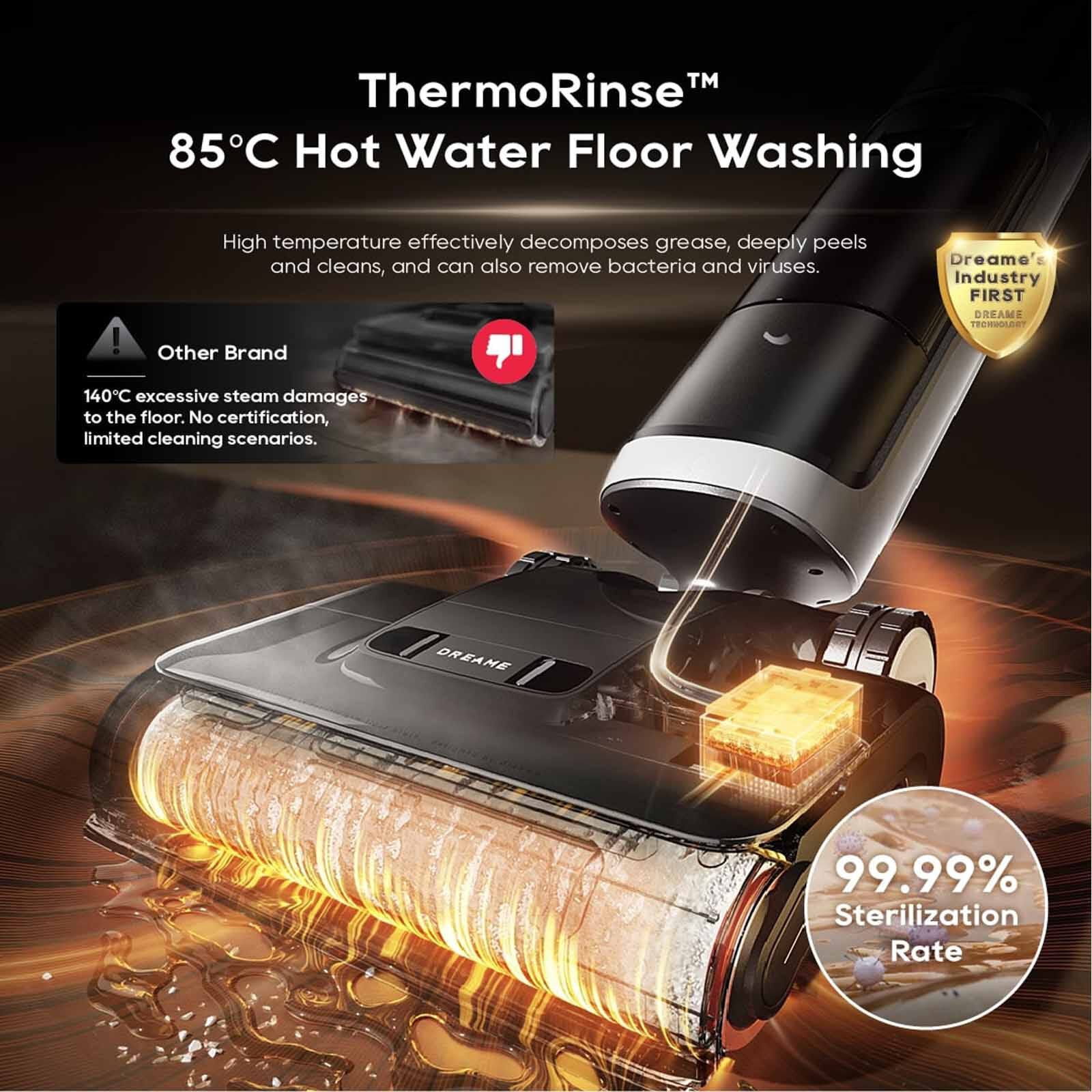 DREAME H15 Pro Ultra Heat Wet And Dry Vacuum Cleaner DM-H15PRO-GL-image 6