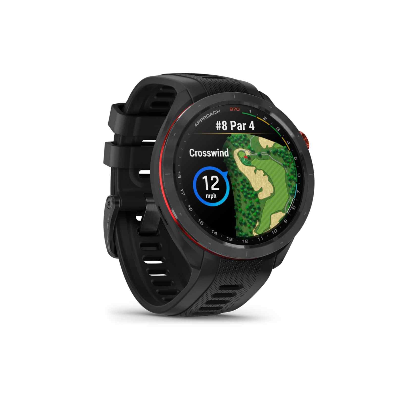 GARMIN Approach S70, 47mm, Golf Gps, Black, Sea GM-010-02746-52-image 7