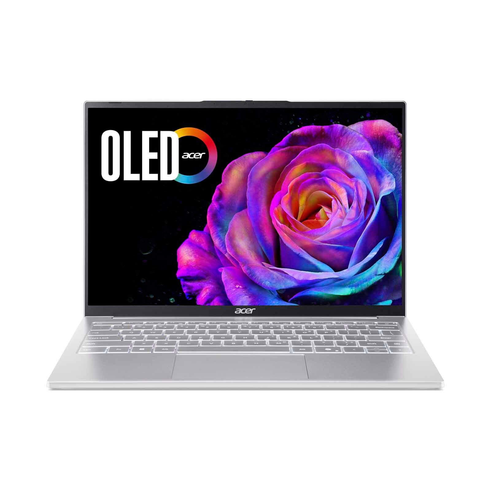 ACER 14in Oled Intel Core Ultra 7 155u 16gb 512gb Ssd 11 Home SWIFT LITE 14 SFL14-54M-703P (SILVER)-image 1