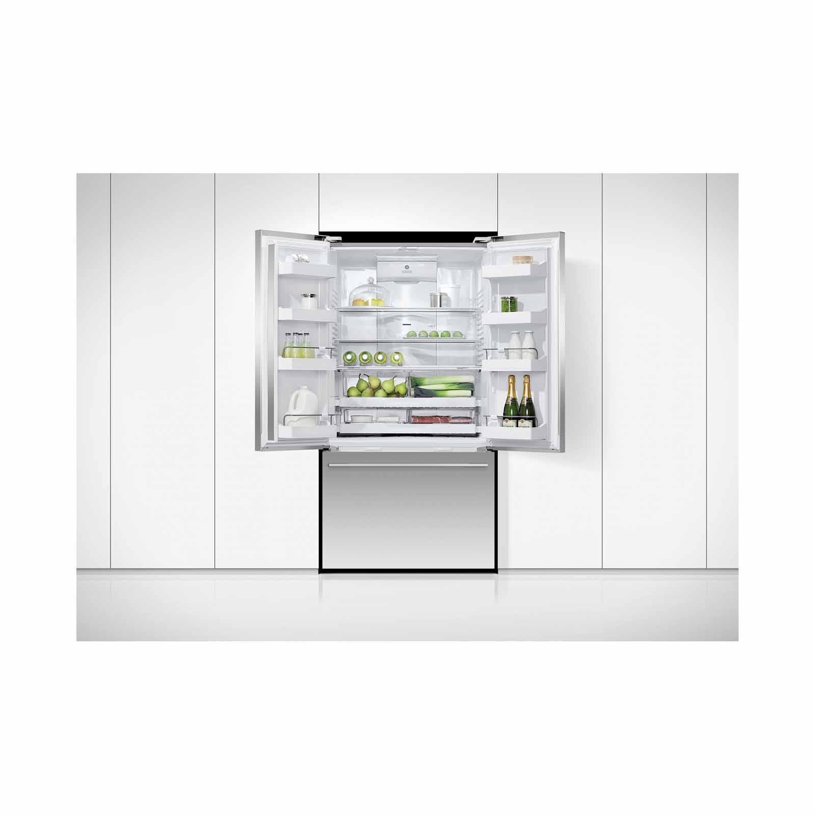FISHER & P French Door Fridge With Ice & Water (536l)/( Stainless Steel ) RF610ADUSX6-image 5