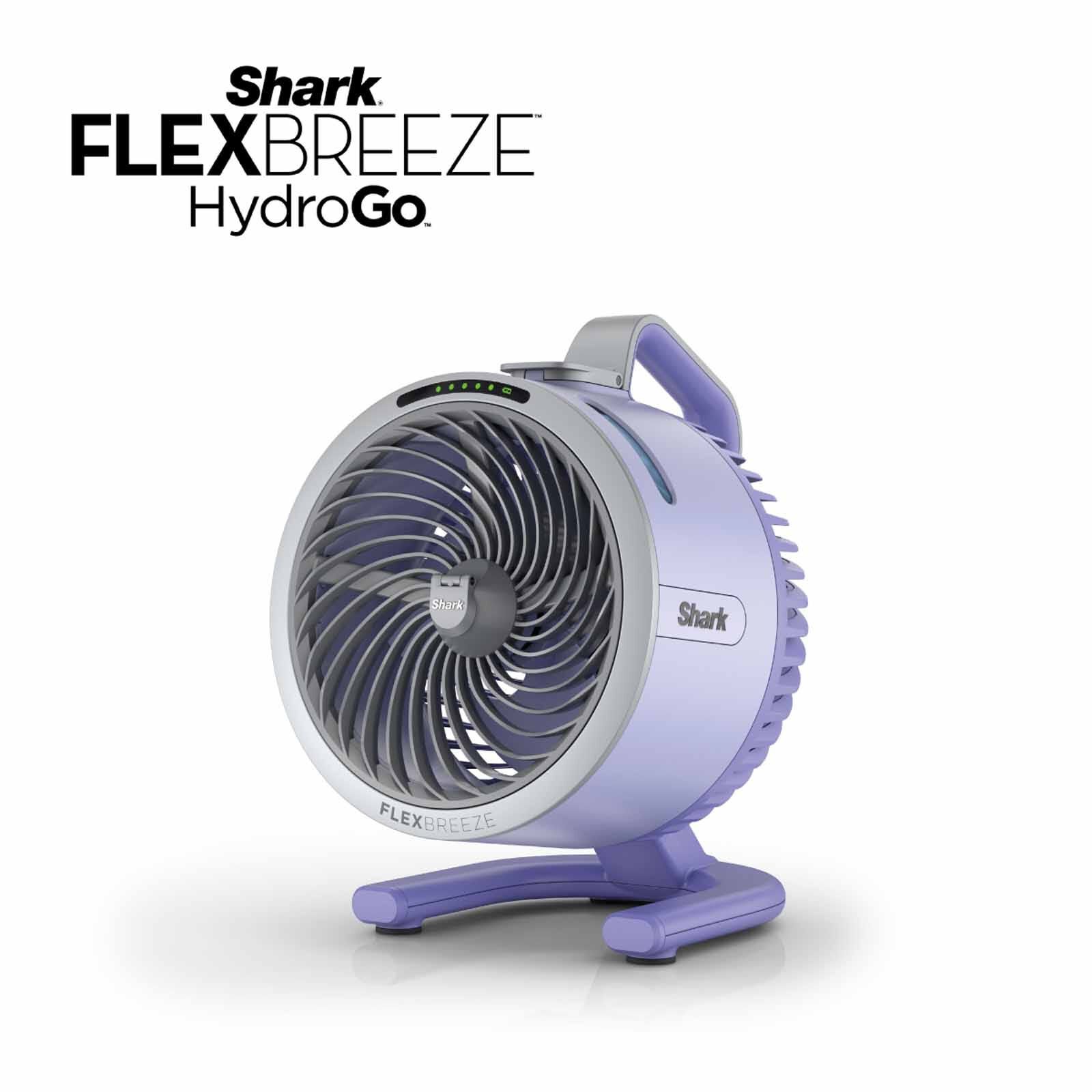 SHARK Flexbreeze Hydrogo Portable Misting Fan (purple) FA050SMPU-image 1