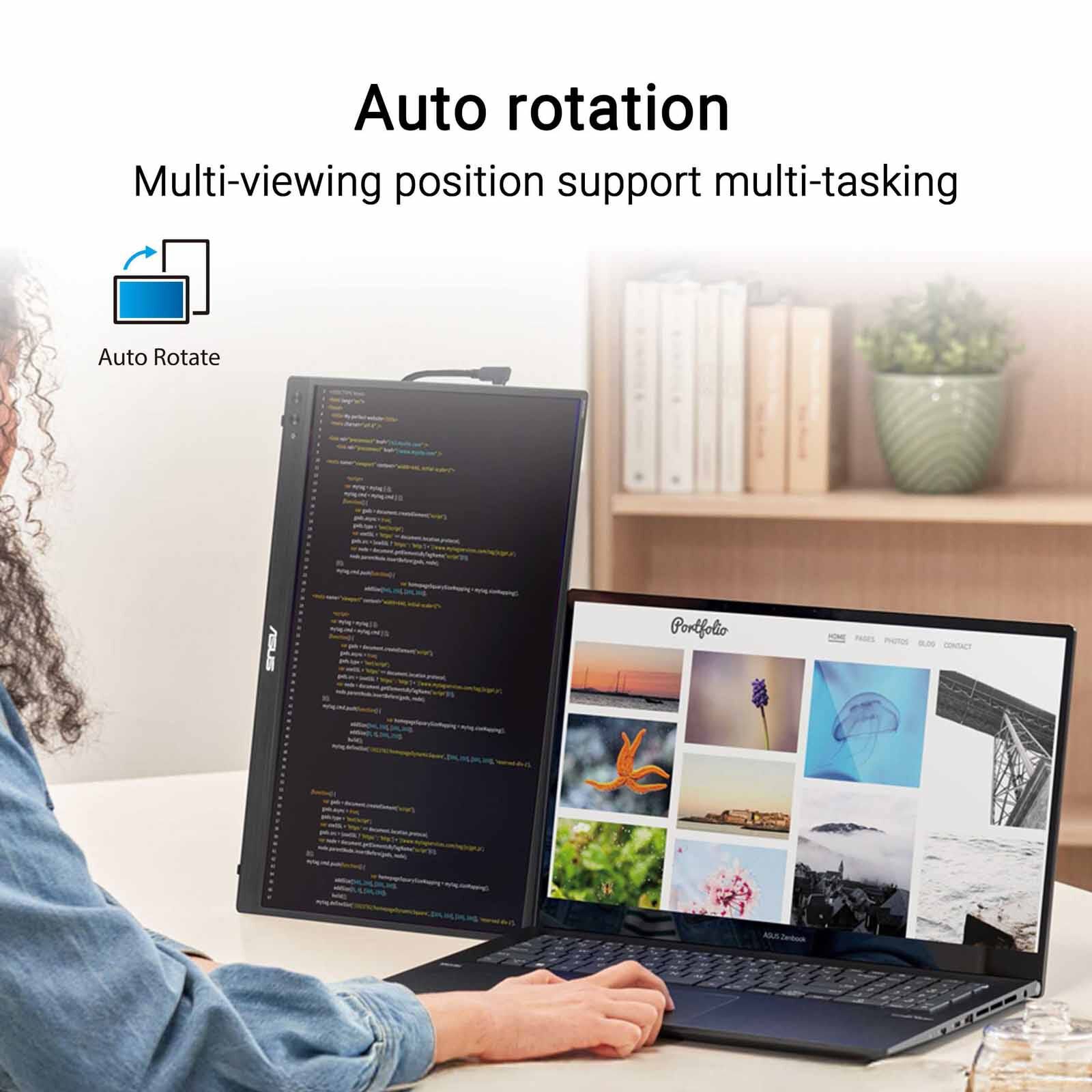 ASUS 16in Zenscreen Wqxga 155hz Usb Portable Monitor MB16NCG-image 12