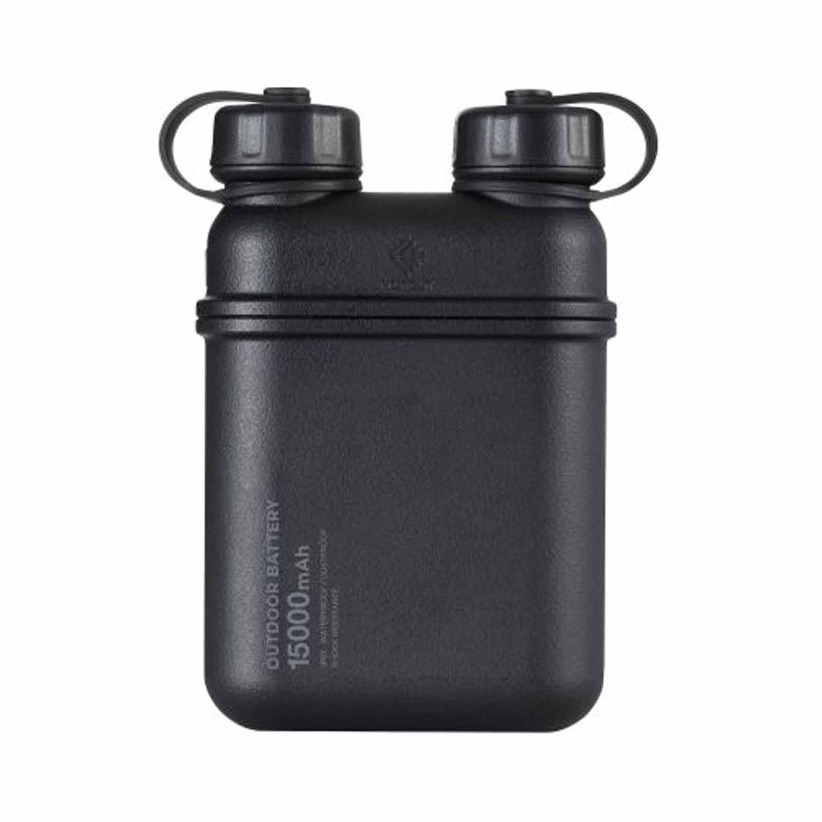 ELECOM Nestout Powerbank 15,000mah/black DE-NEST15000ABK-image 1