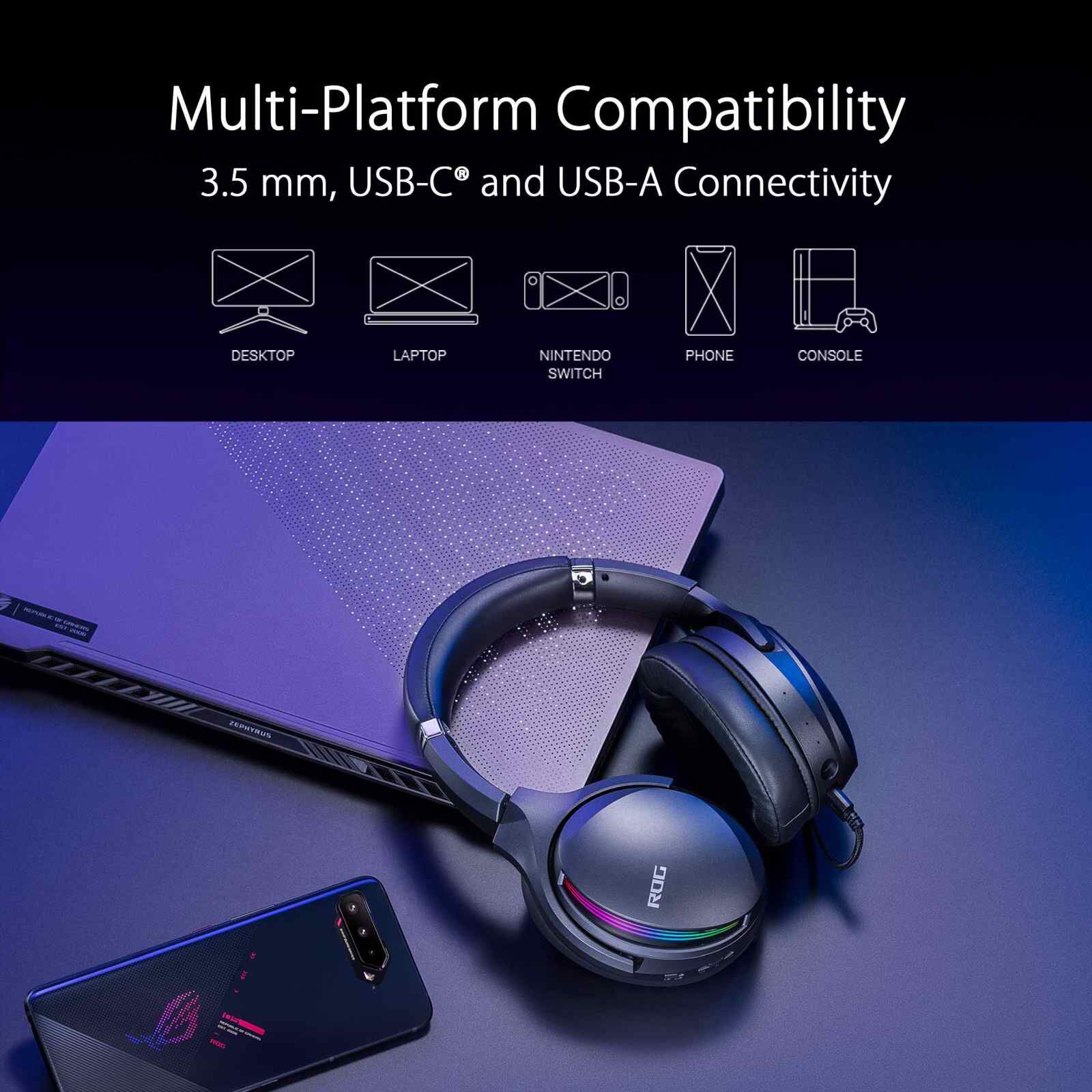ASUS Rog Fusion Ii 500 Rgb Gaming Headset (2y) ROG FUSION II 500-image 8