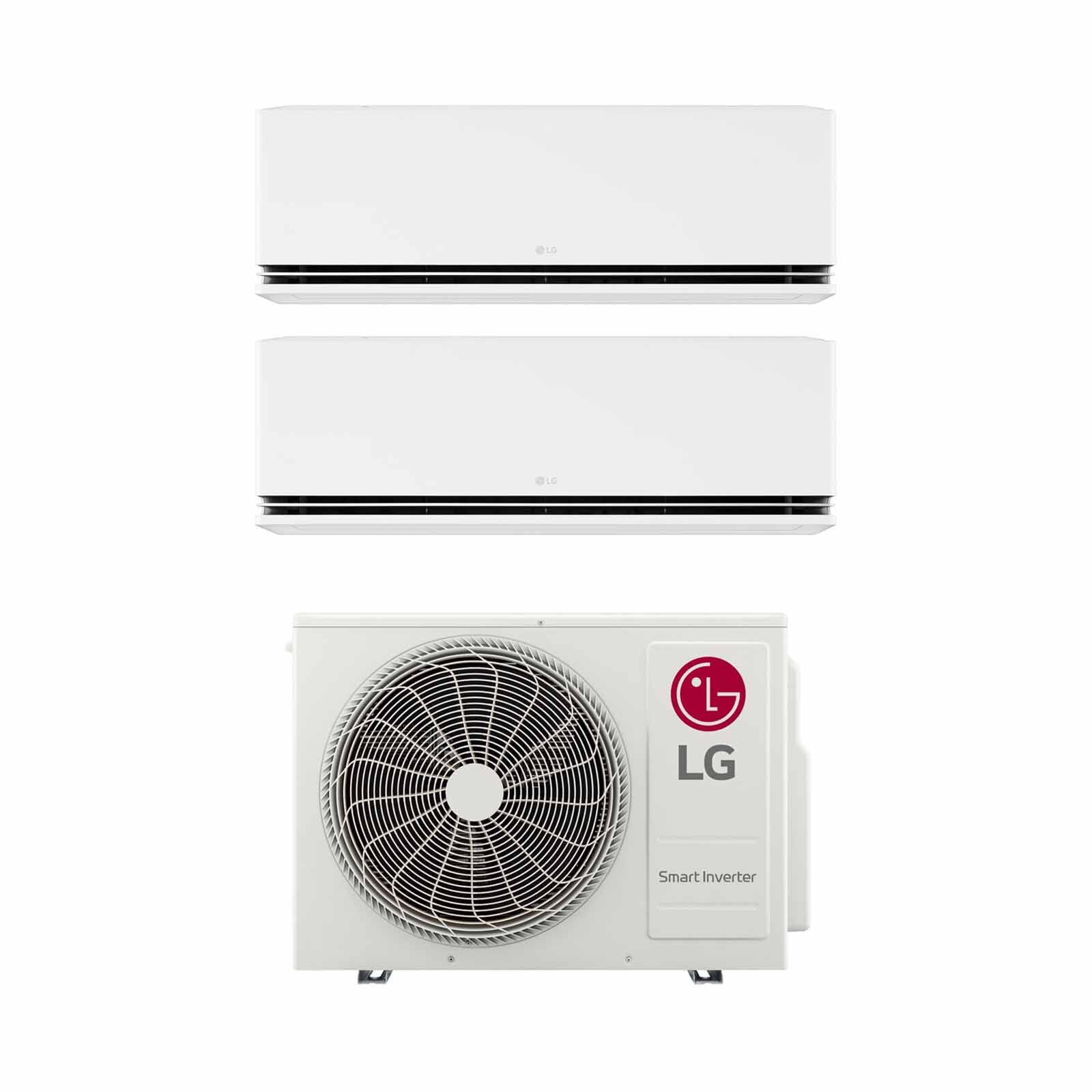 LG Lg 18k Condenser Dualcool S1 Ai Air System 2 (9000btu X 1, 12000btu X 1) Z2UQ18GFA1 + S3NZ091L1DA /S3NZ121L1DA-image 1