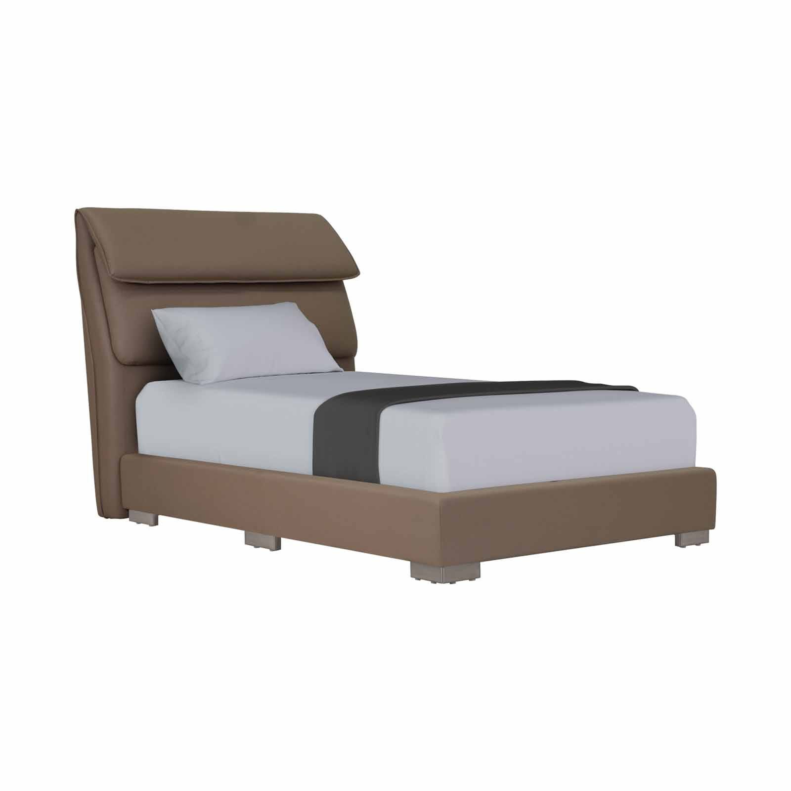 MAXCOIL Super Single Size Bed Frame JEAN HEADBOARD WITH DIVAN 5 INCHES /8 INCHES