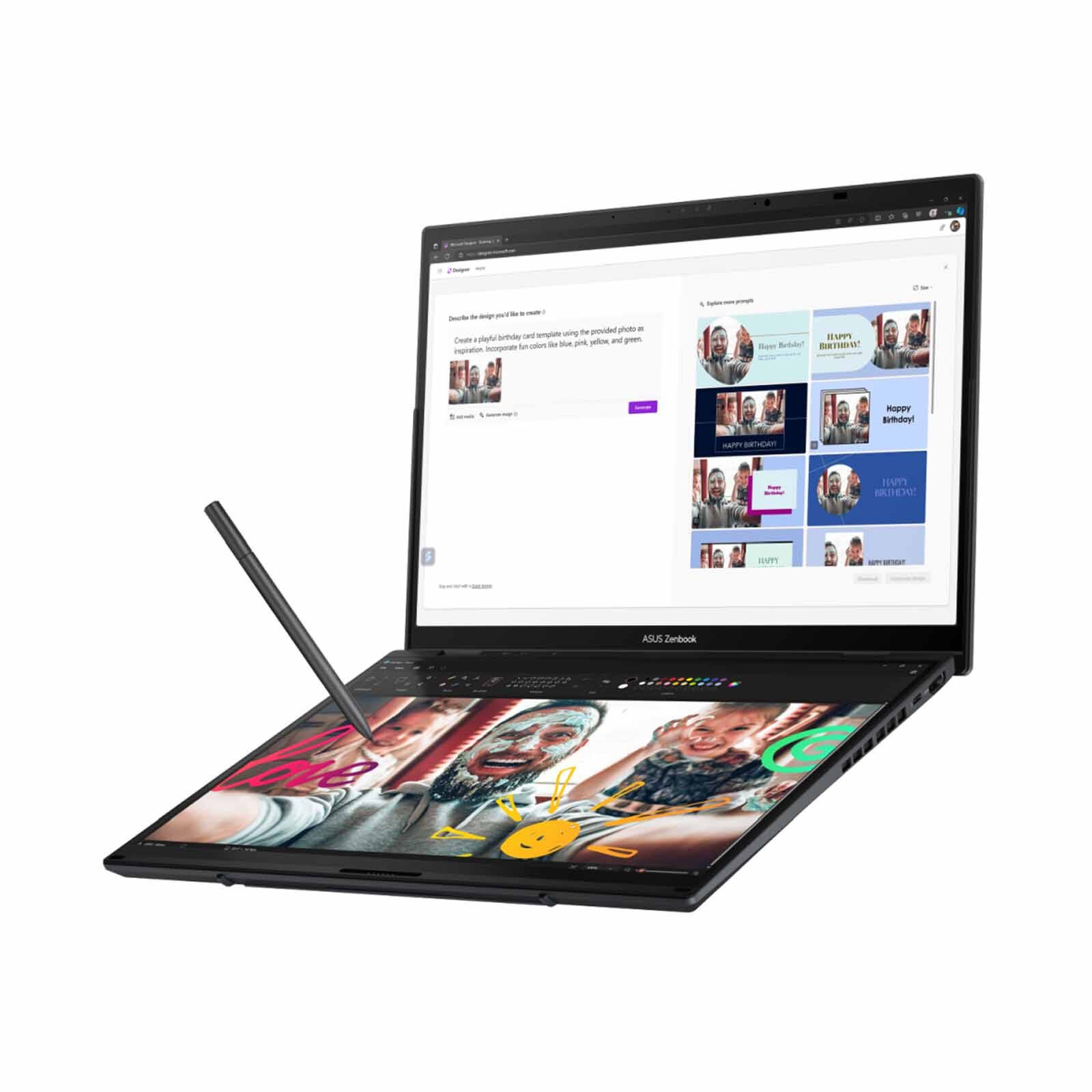 ASUS 14in Intel Core Ultra 7 255h 32gb Ram 1tb Ssd Win 11 ZENBOOK DUO - UX8406CA-QL350W-image 9