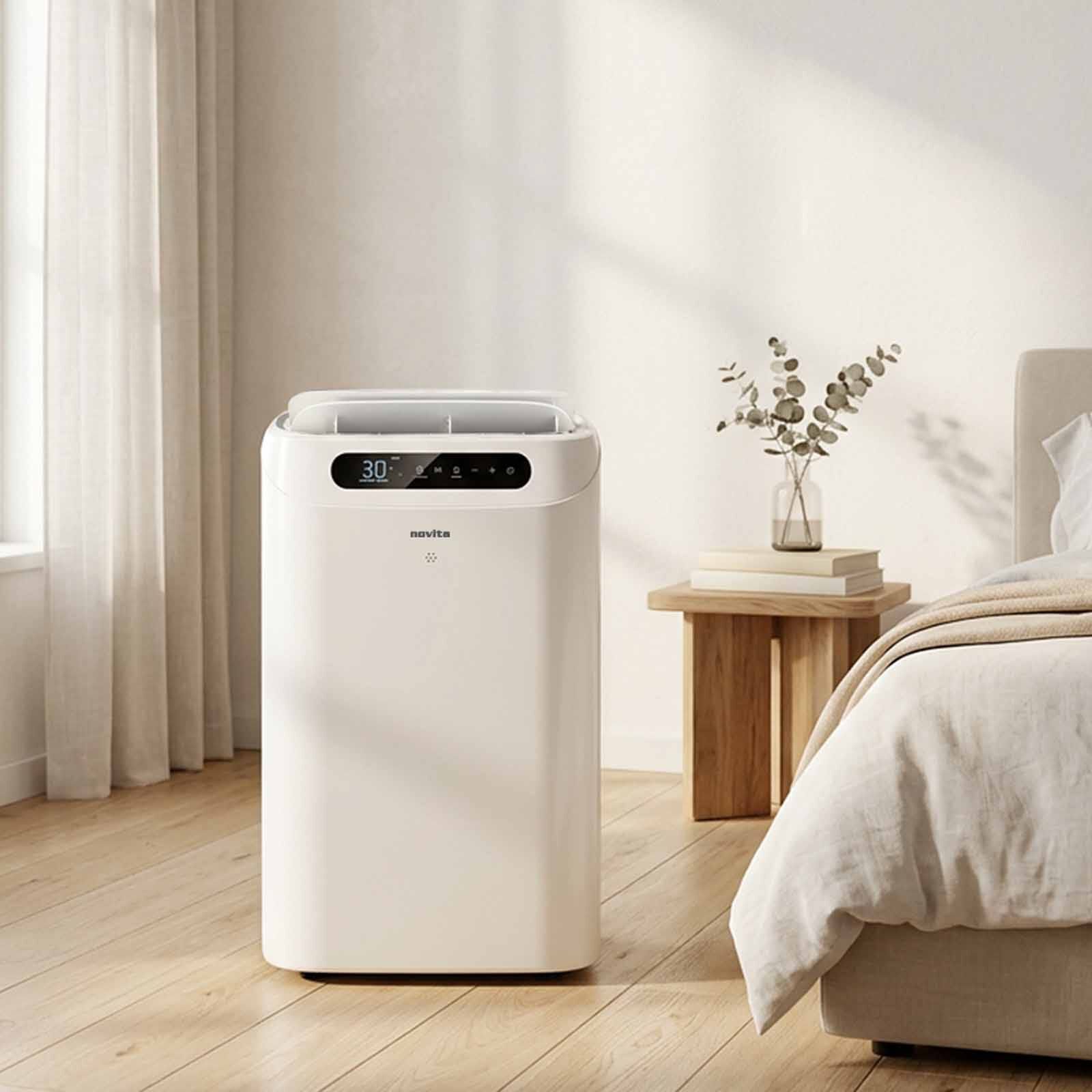 NOVITA 3-in-1 Portable Air Conditioner (10k Btu) NAC10000UV-I-image 3