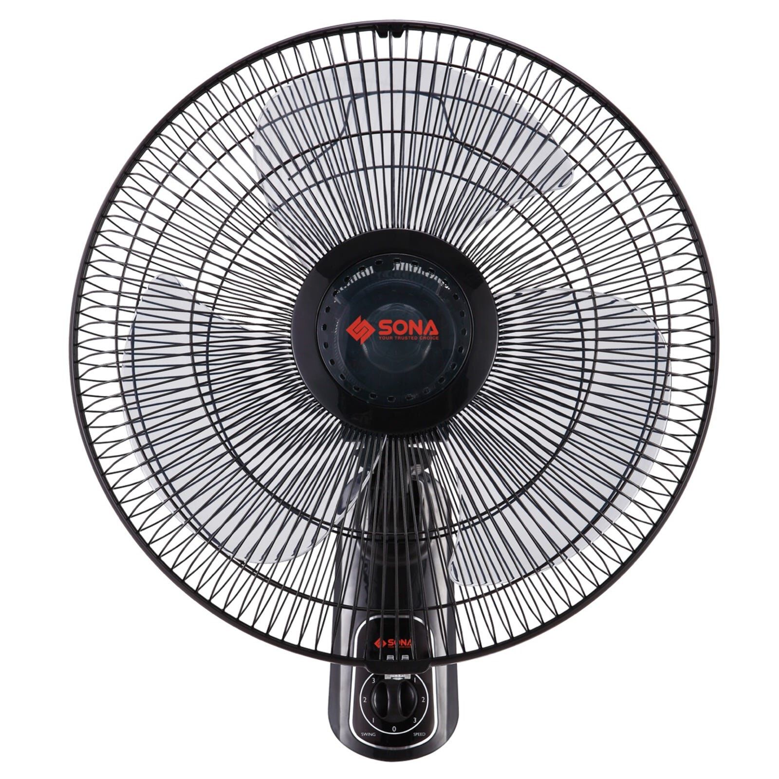 SONA 16 In Wall Fan (black) SFW1527-image null