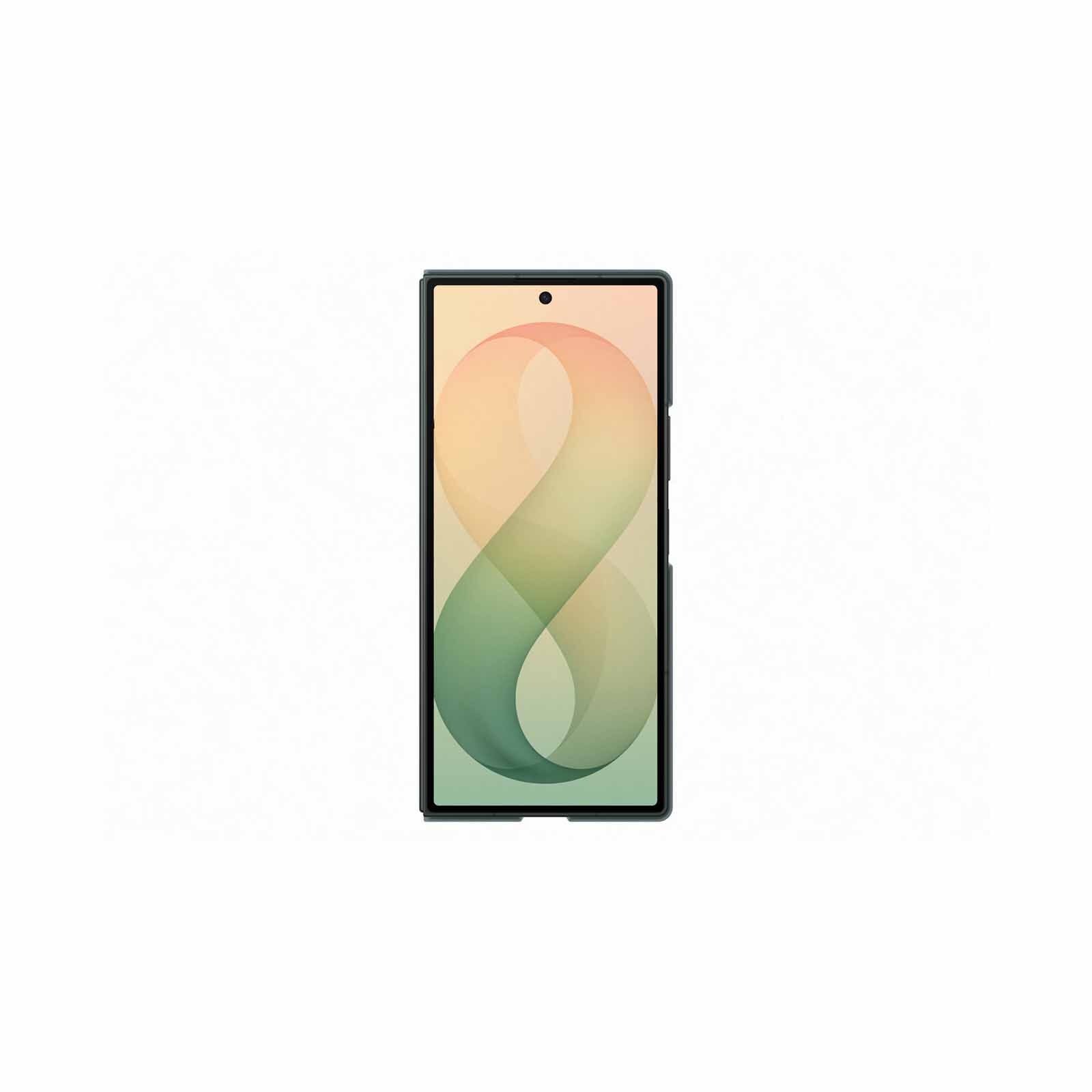 SAMSUNG Galaxy Z Fold8 Ultra Silicone Magnet Case Techno Green EF-EF976CGEGWW-image 4