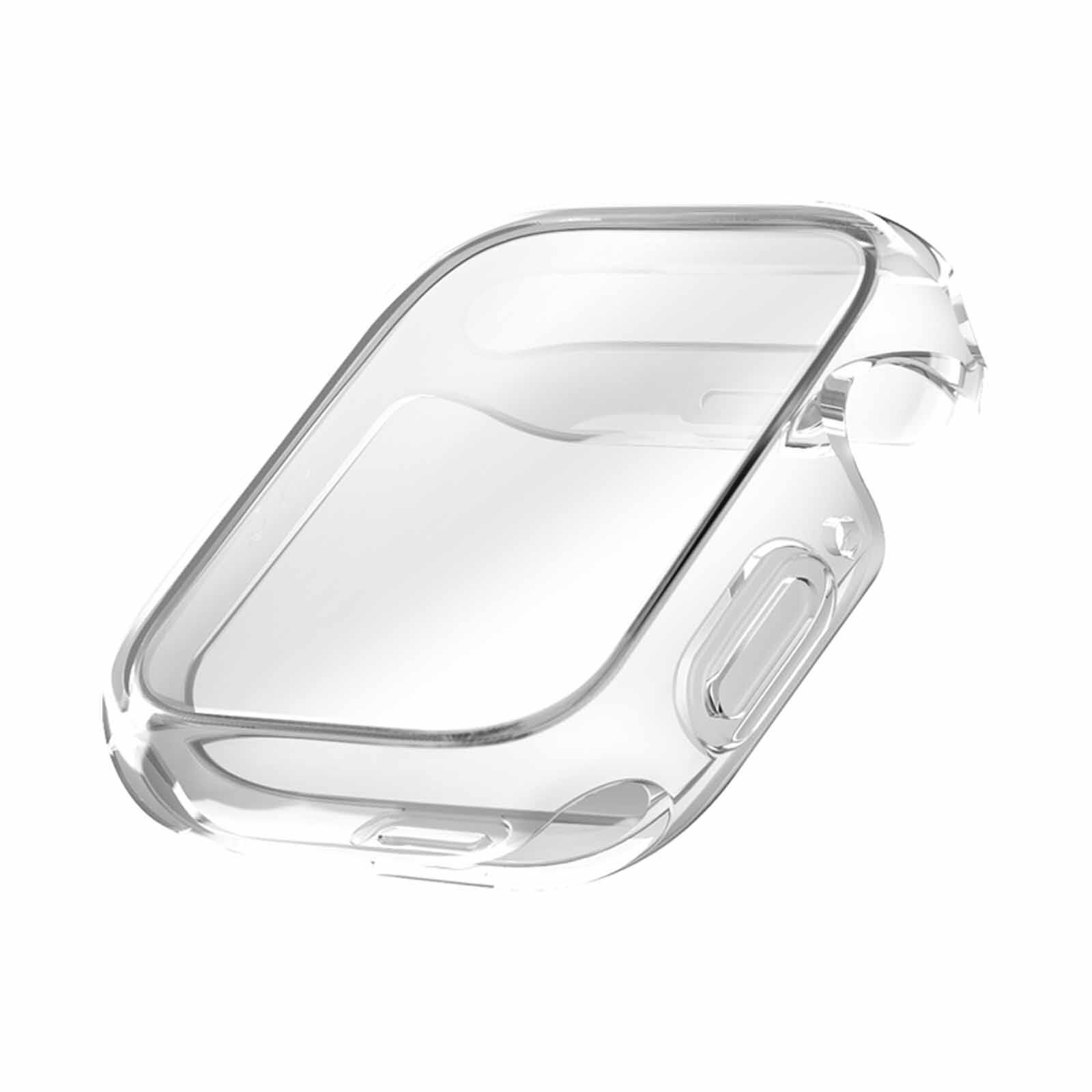UNIQ Garde Hybrid Watch Case With Screen Protection 45mm - Dove (clear) UNIQ-45MM-GARCLR-image 1