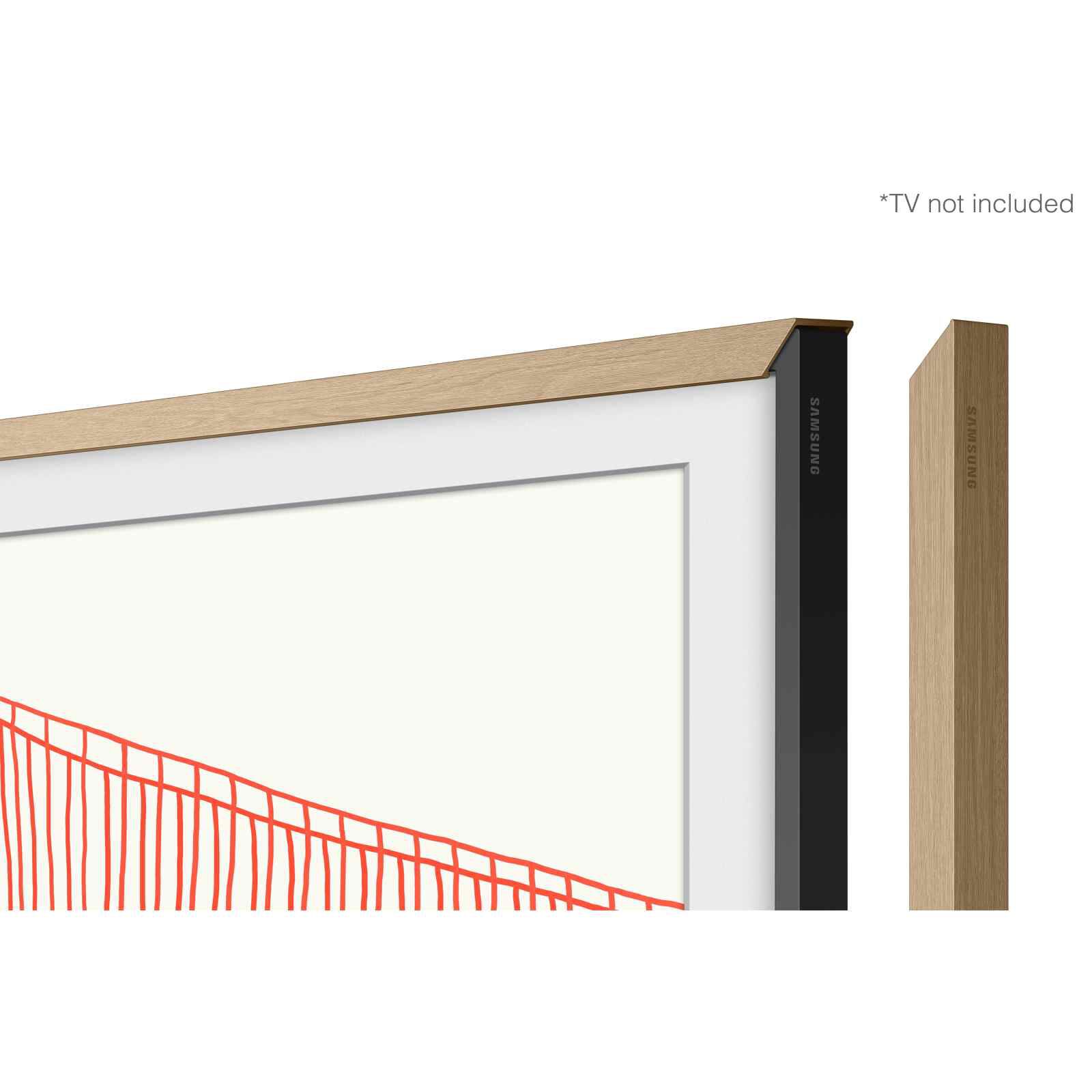 SAMSUNG 55in Teak Frame Bezel For Qa55ls03aakxxs VG-SCFA55TKBRU (TEAK)-image 4