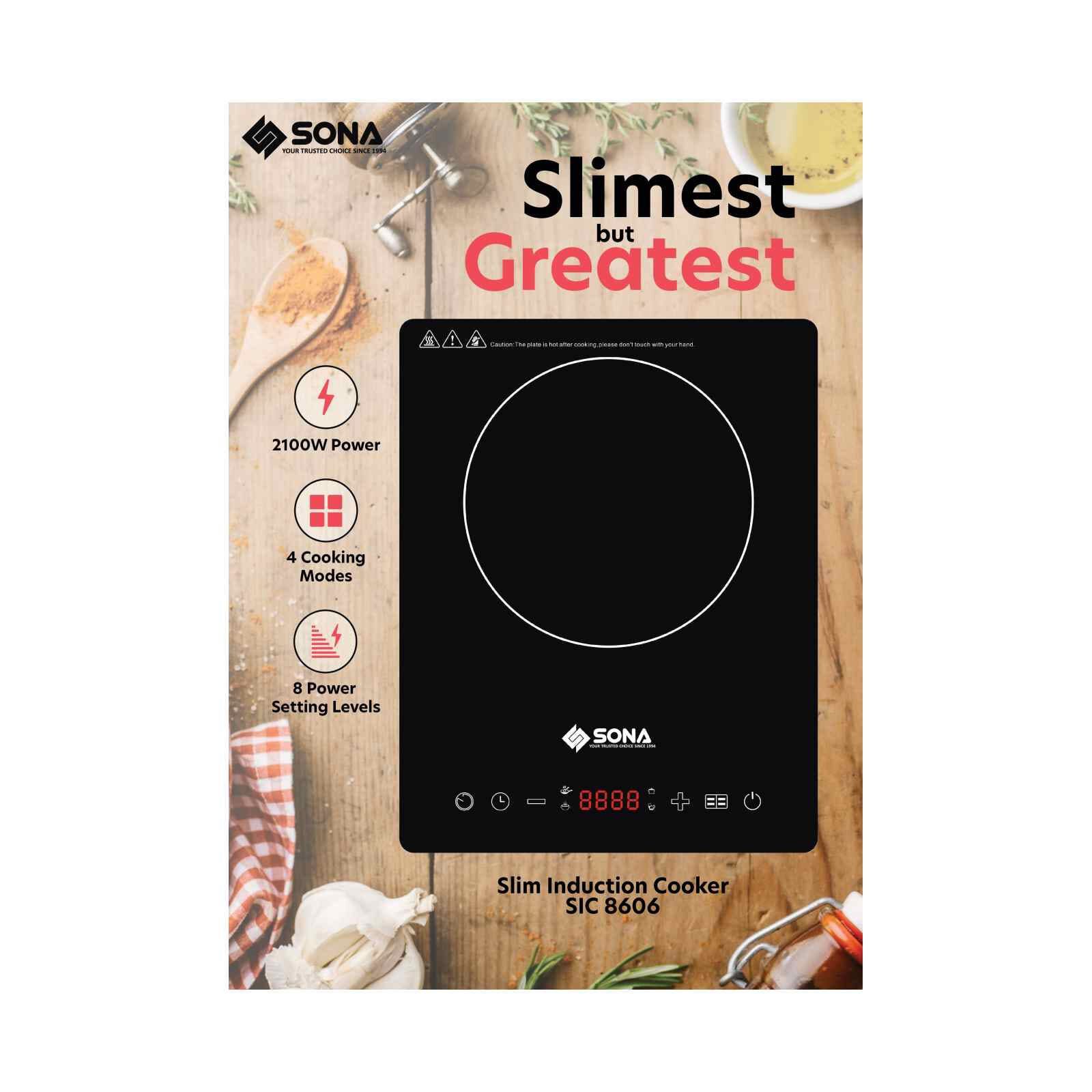 SONA Slim Induction Cooker SIC8606-image 2