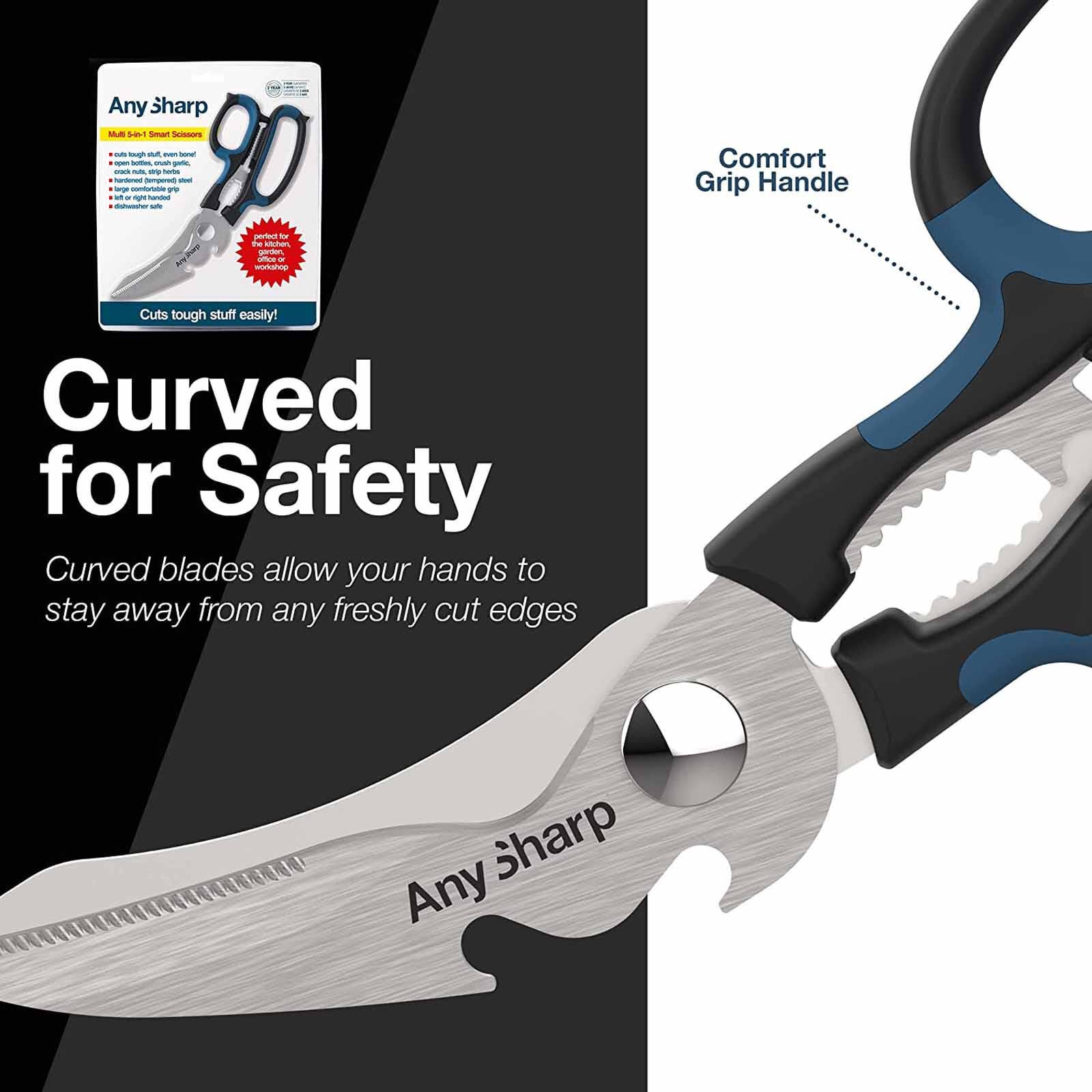 ANYSHARP 5 In 1 Multi-function Scissor Smart Sizzors IJWSIZZ-image 5