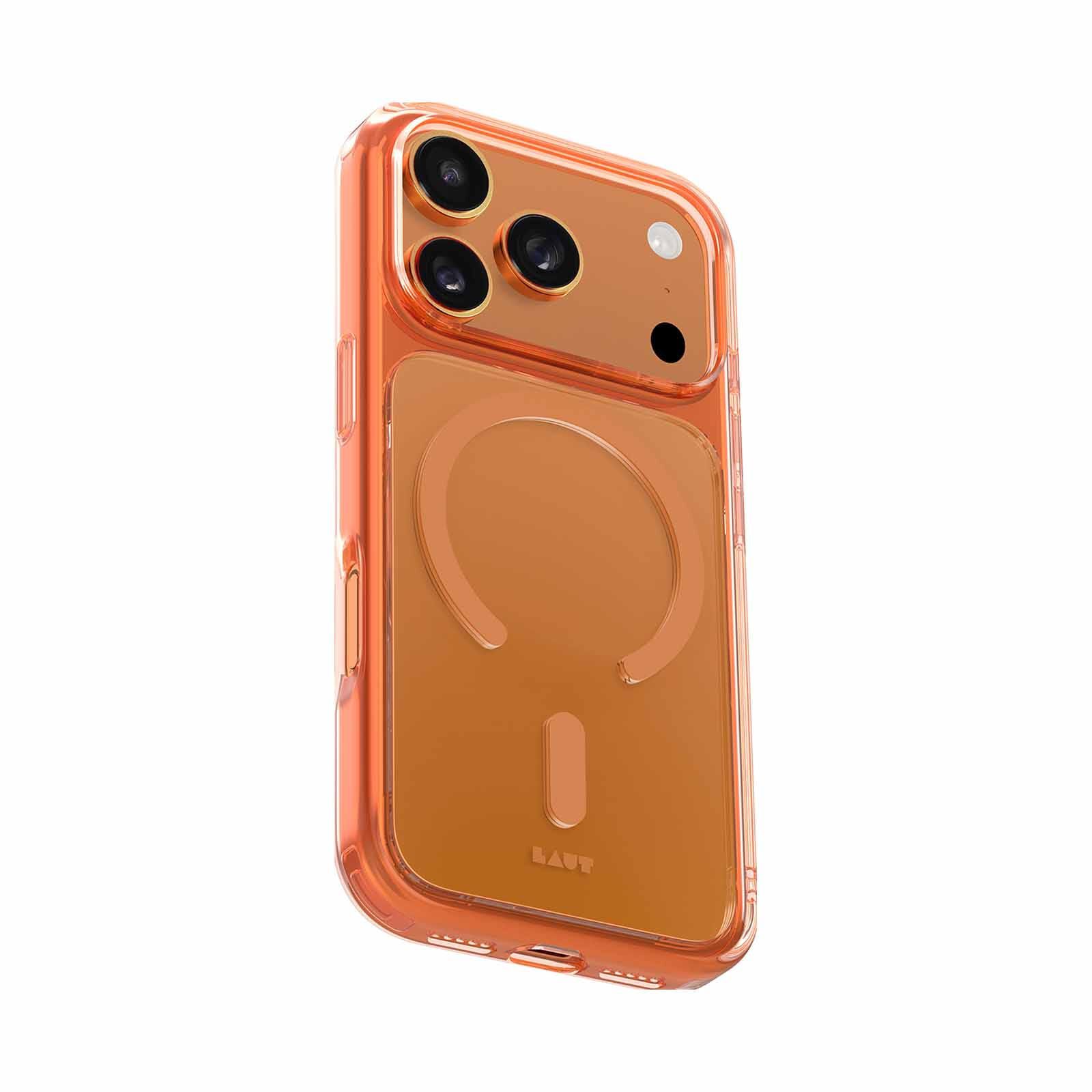 LAUT Crystal Fluro For Iphone 17 Pro - Clear Bronze L_IP25B_CF_BR