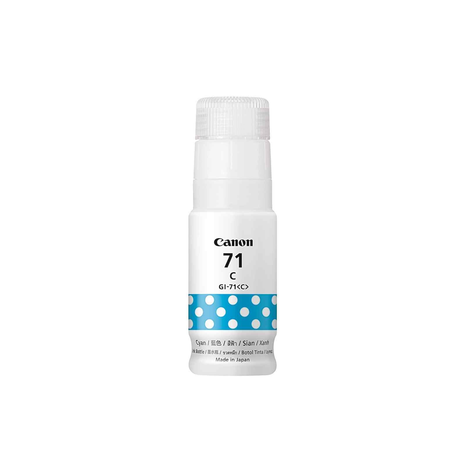 CANON Cyan Ink Bottle GI-71C-image 1