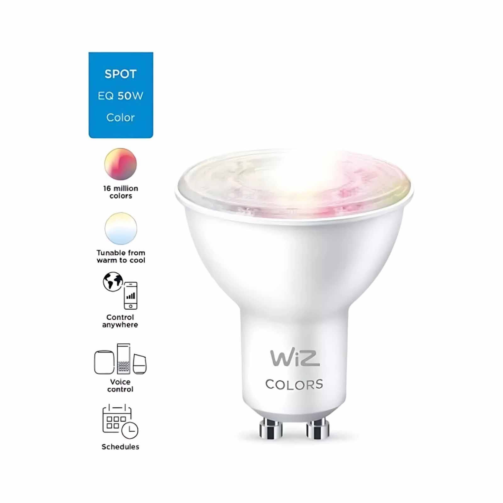 WIZ Ble 4.7w Gu10 Glass 345 Lm Color 929003772322-image 7