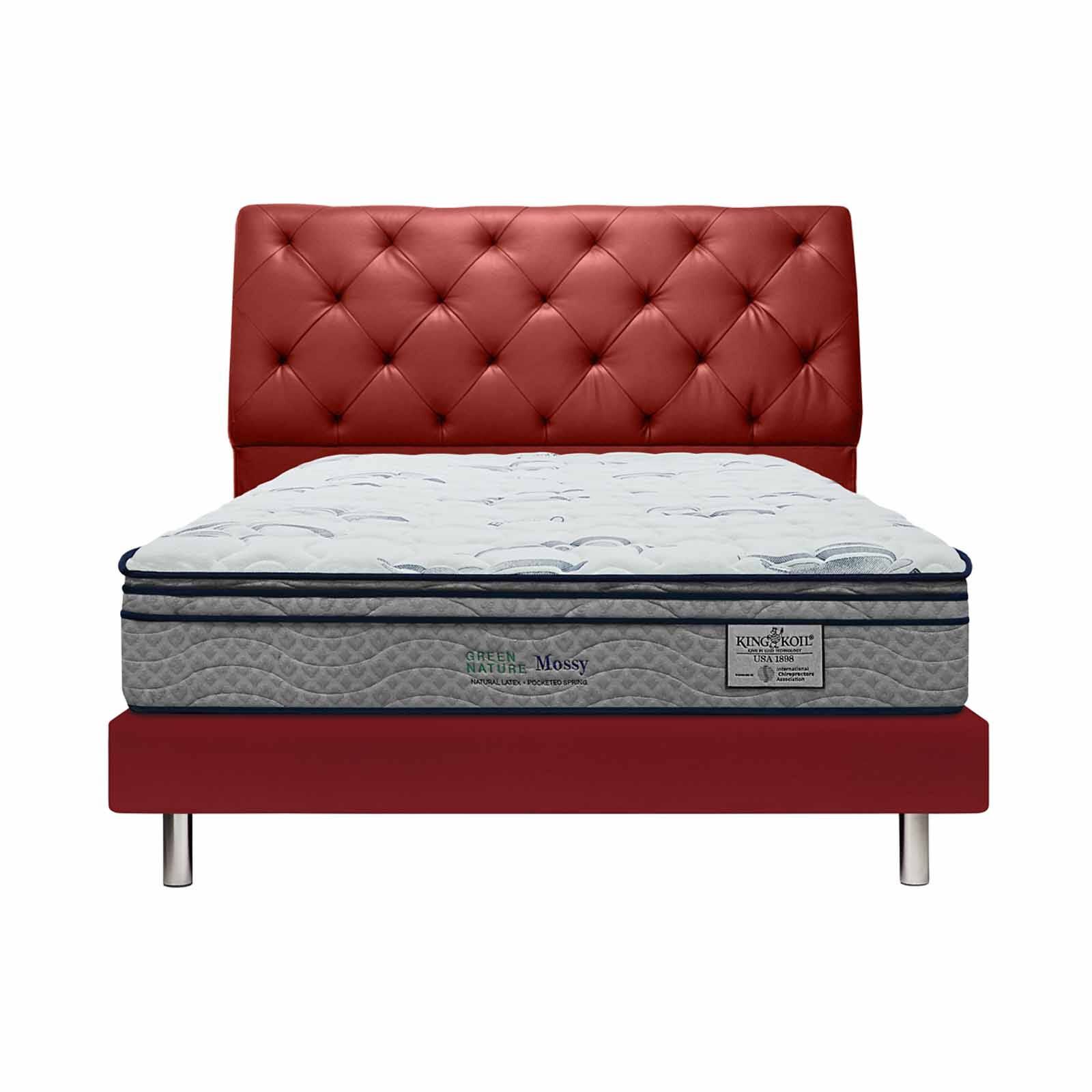 KINGKOIL Queen Size Mattress GREEN NATURE MOSSY-image 1