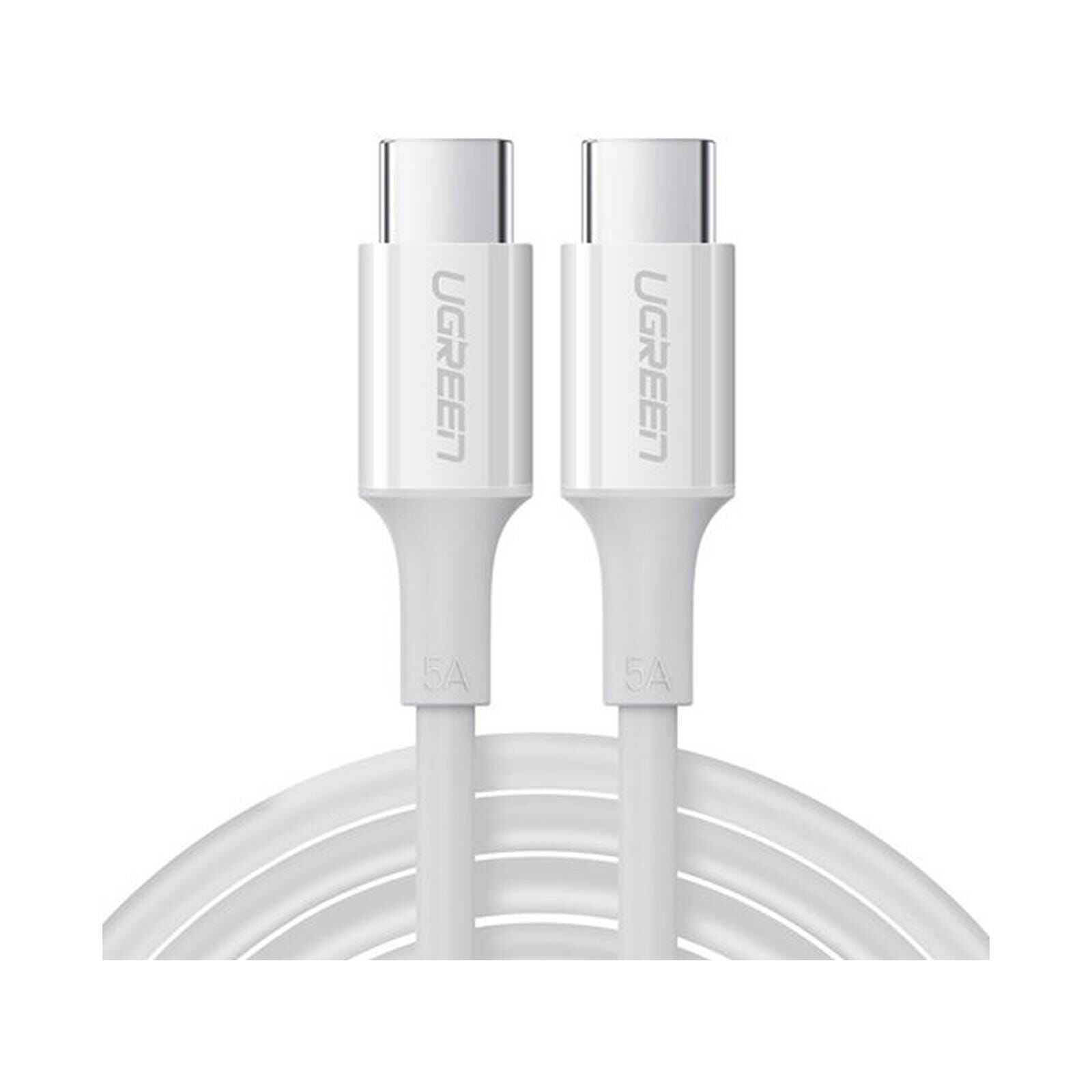 UGREEN Us300 Usb-c To Usb-c 2m White 100w Data Cable (tpe) 60552