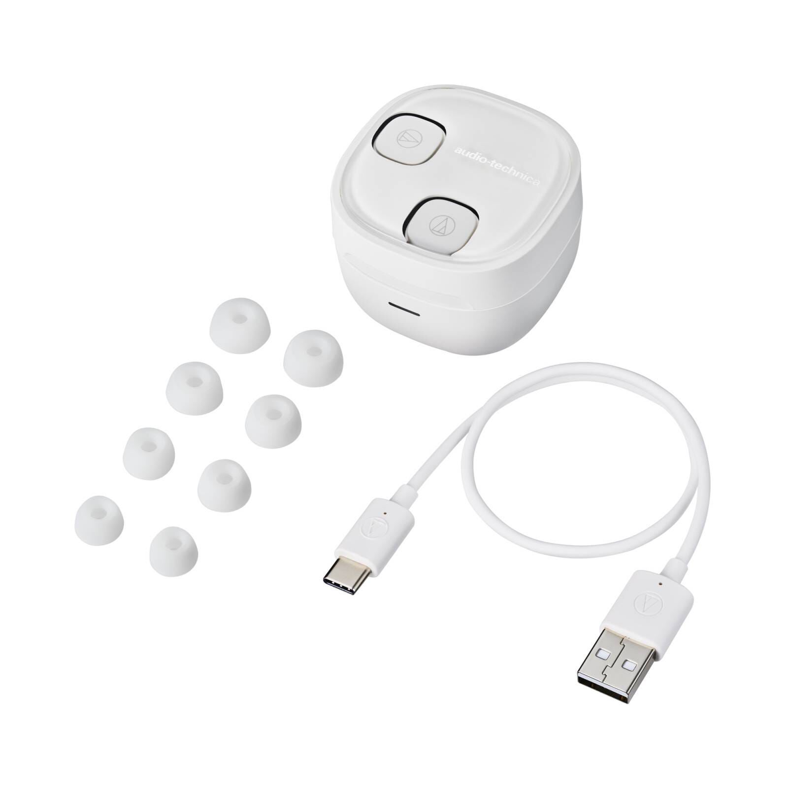 AUDIO TECH True Wireless Headphone White ATH-SQ1TW2 WH-image 4