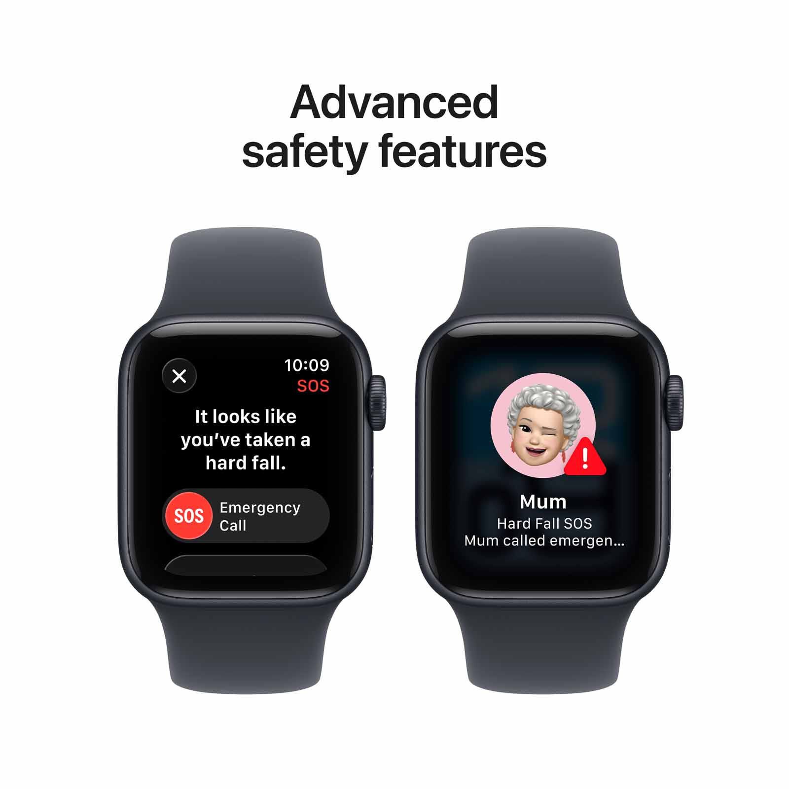 APPLE Watch Se 3 Gps + Cellular 40mm Midnight Aluminium Case With Midnight Sport Band - M/l MEPC4X/A-image 8