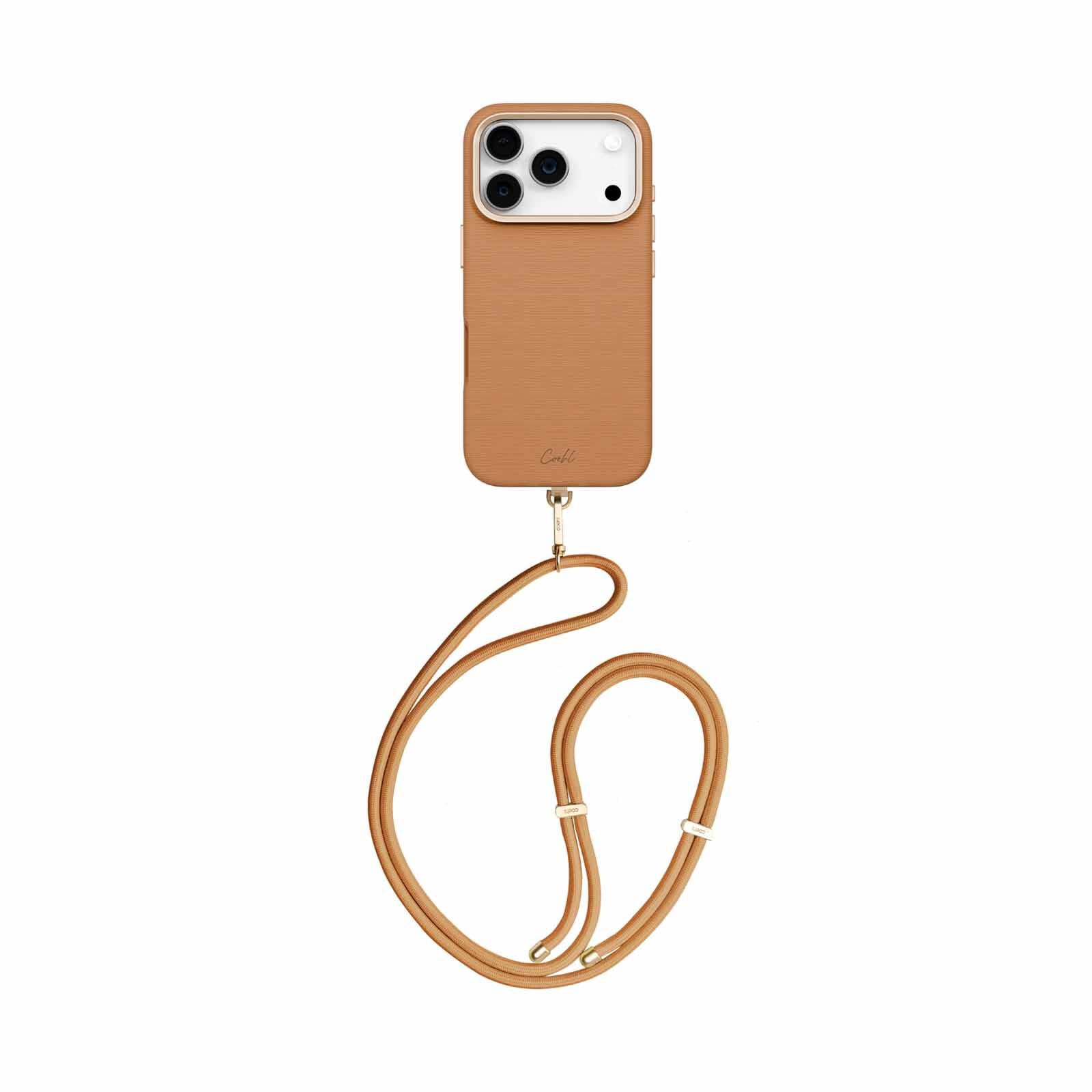UNIQ Coehl Iphone 17 Pro (2025) 6.3 Magnetic Charging Mirelle - Pecan Brown UNIQ-IP6.3P(2025)-MIRMPBWN-image 2