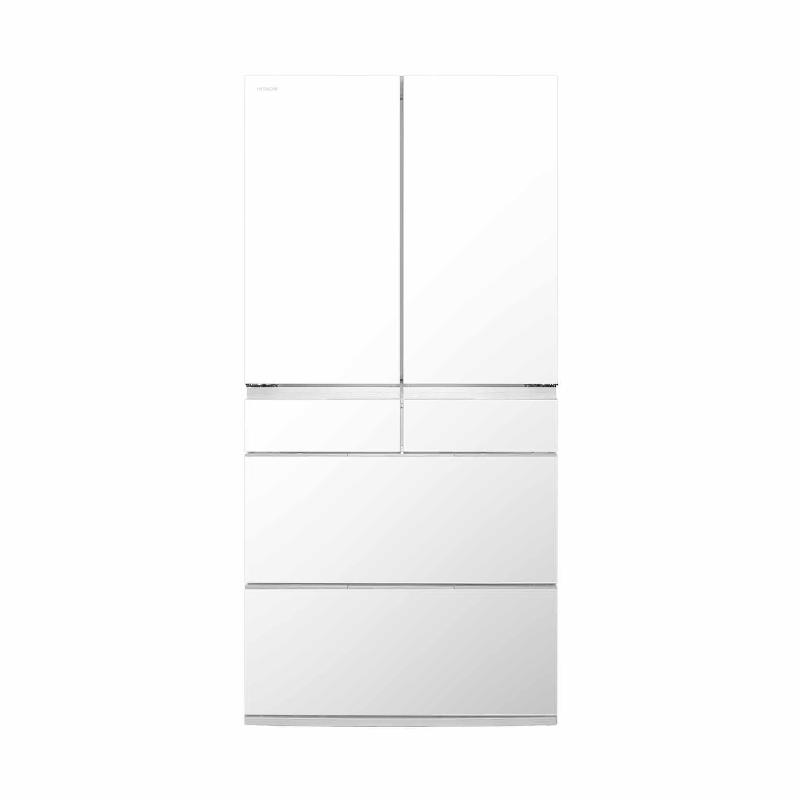HITACHI 6 Dr Fridge (525l) - Crystal White R-GWC670TS-XW