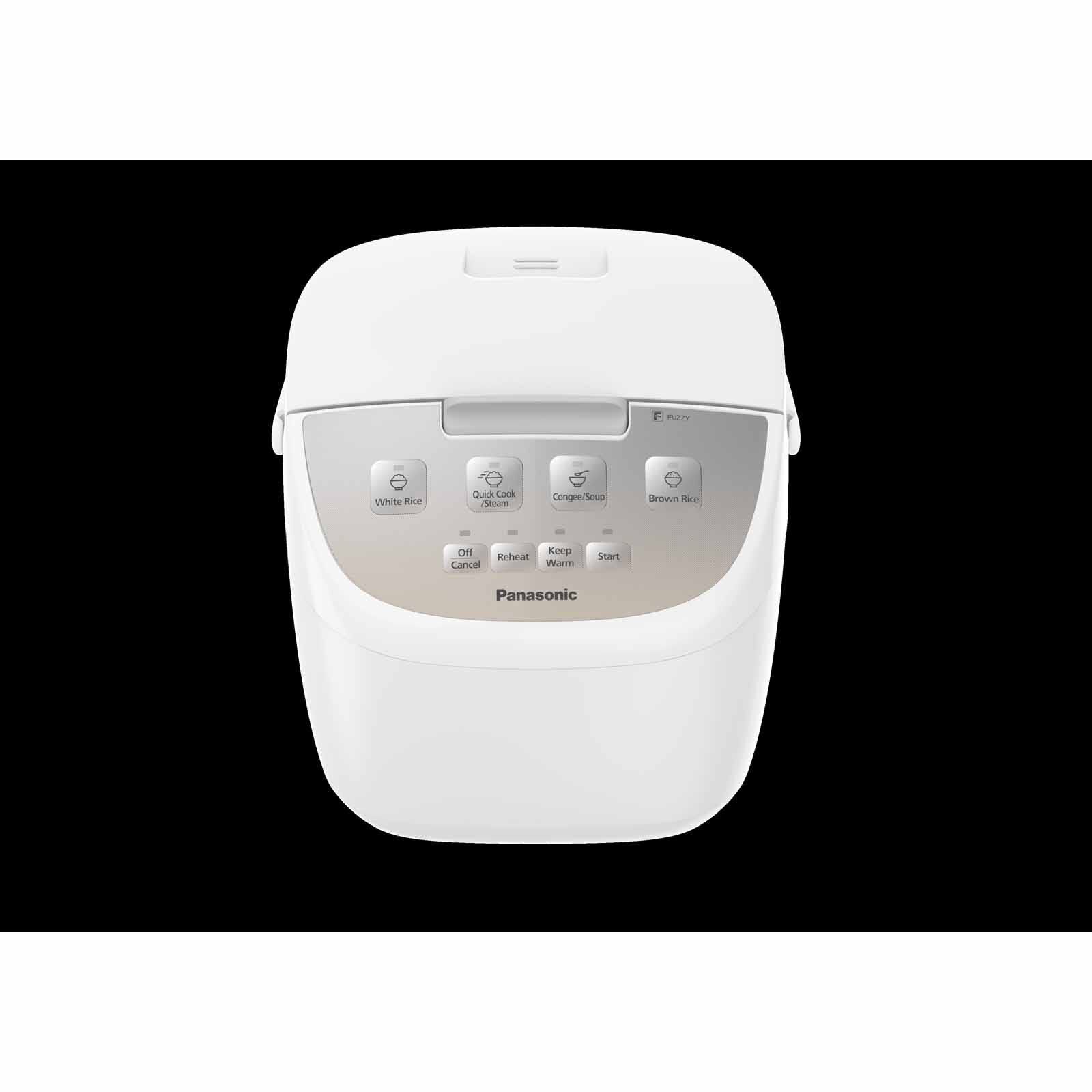 PANASONIC Micro-com Rice Cooker (1.8l) - White SR-DC186WSH