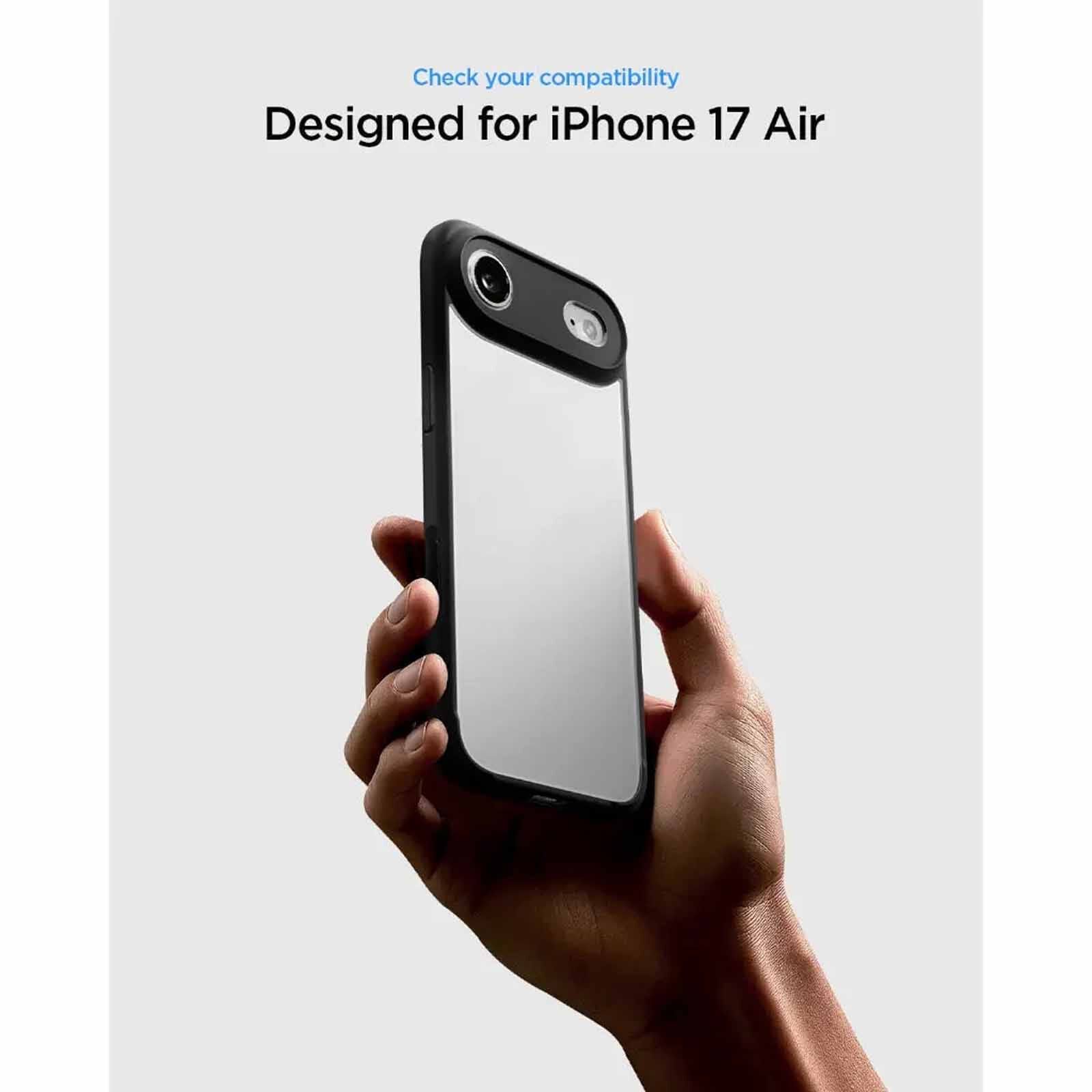 SPIGEN Iphone 17 Air Ultra Hybrid Matte Black ACS10310-image 4