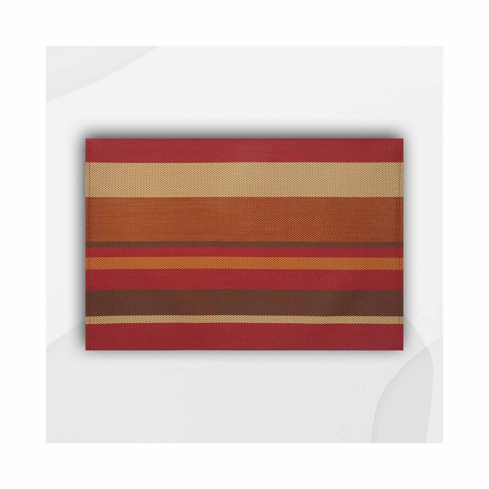 RAPEE Stripe Placemat Red (online) STRIPPMRED-image null