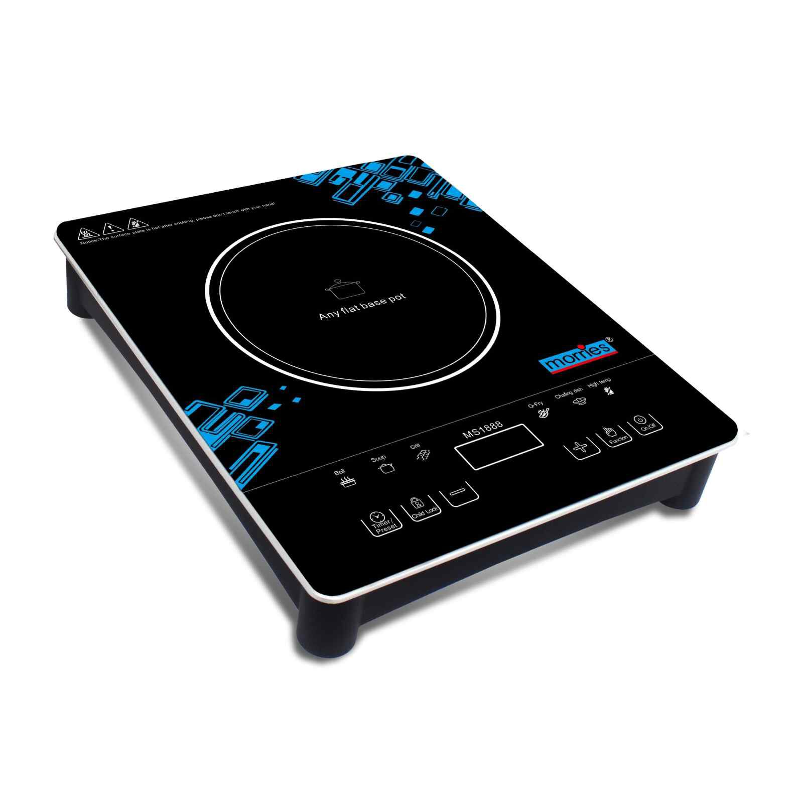 MORRIES Ceramic Infrared Cooker 2000w MS-1888CIC-image 1