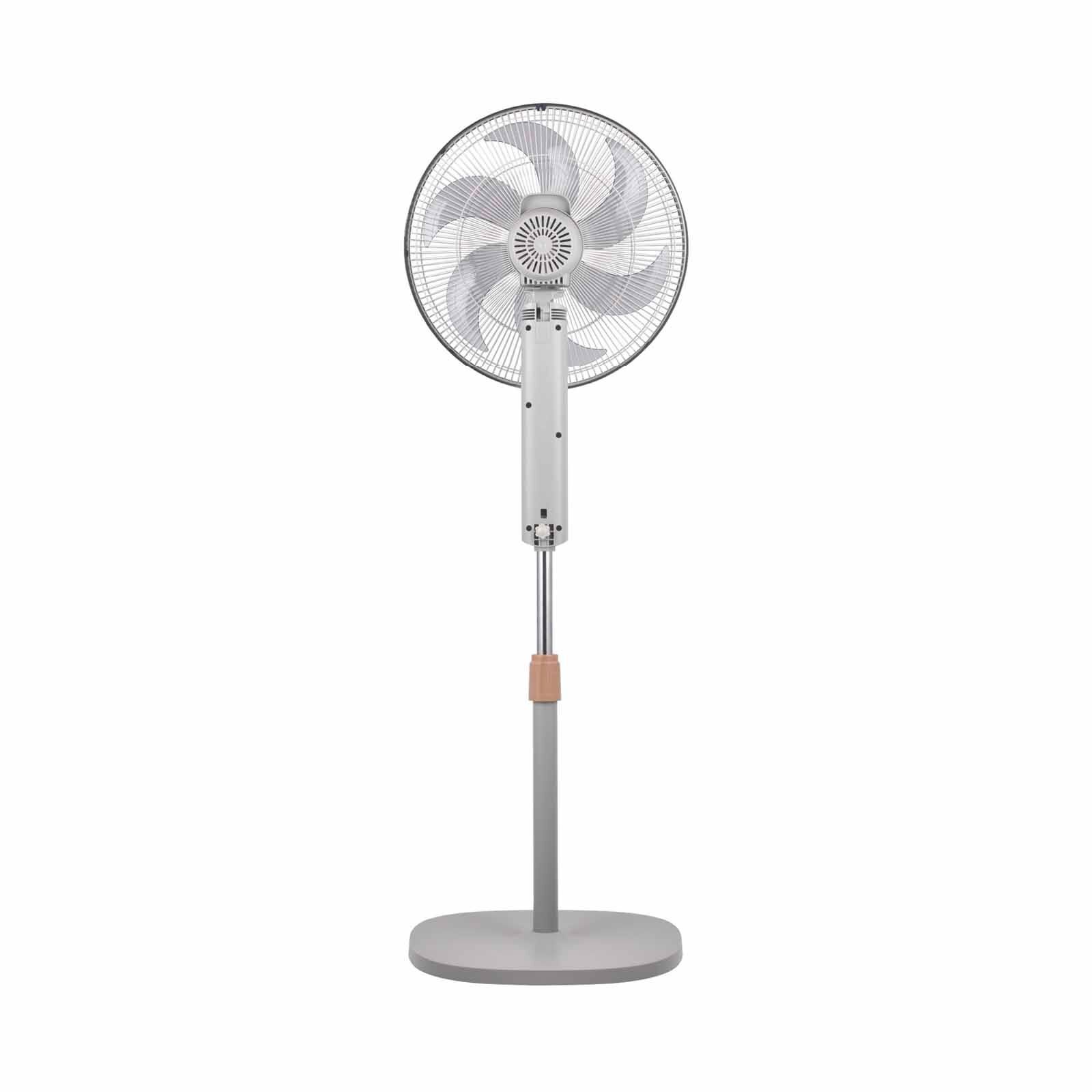 MISTRAL 16 In Dc Stand Fan With Remote Control (wood-grey) MSF1653DR-WG-image 2