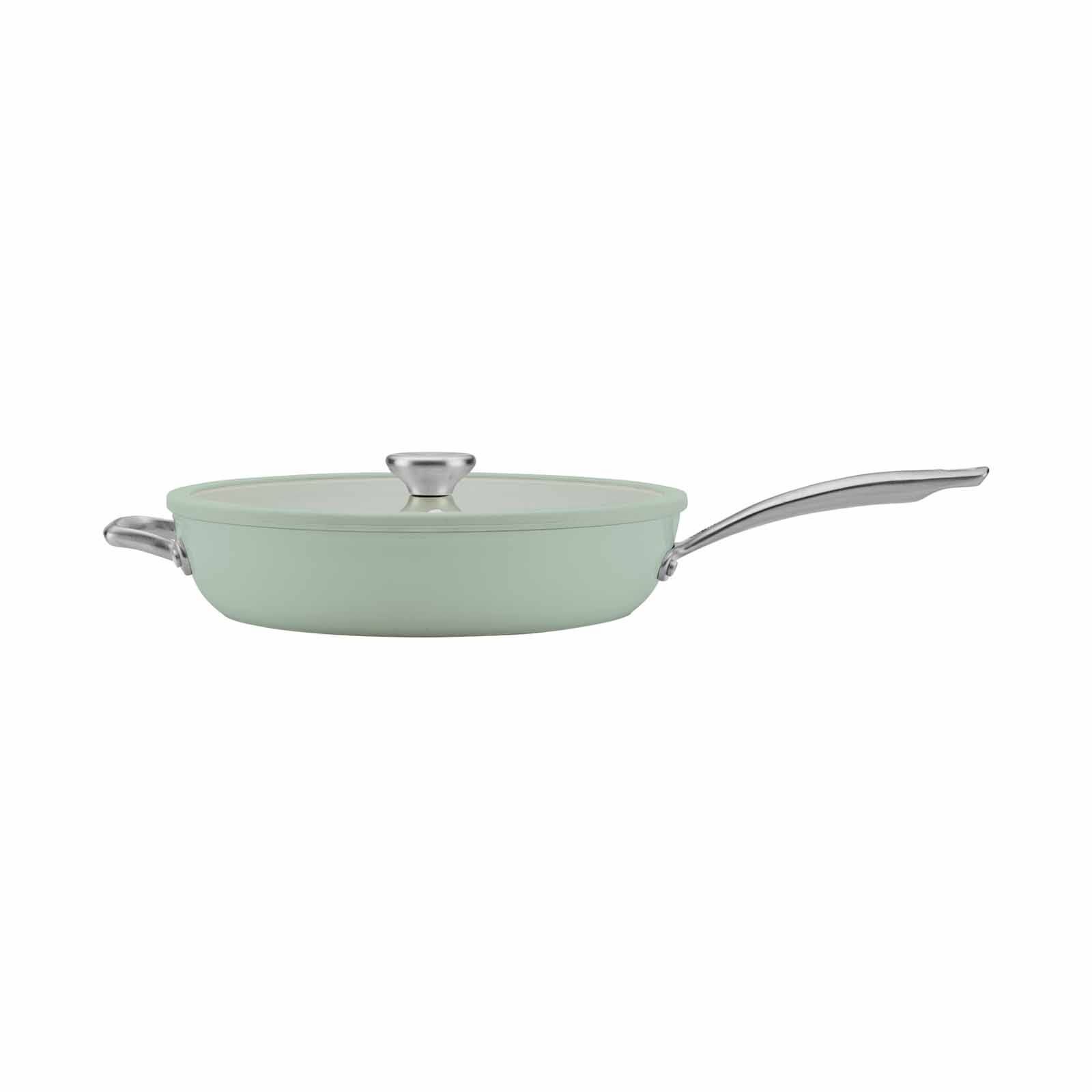 CIRCULON Halo With Laserdefense Ceramic Nonstick 30.4cm Frypan With Helper Handle - Sage 16158-image 8