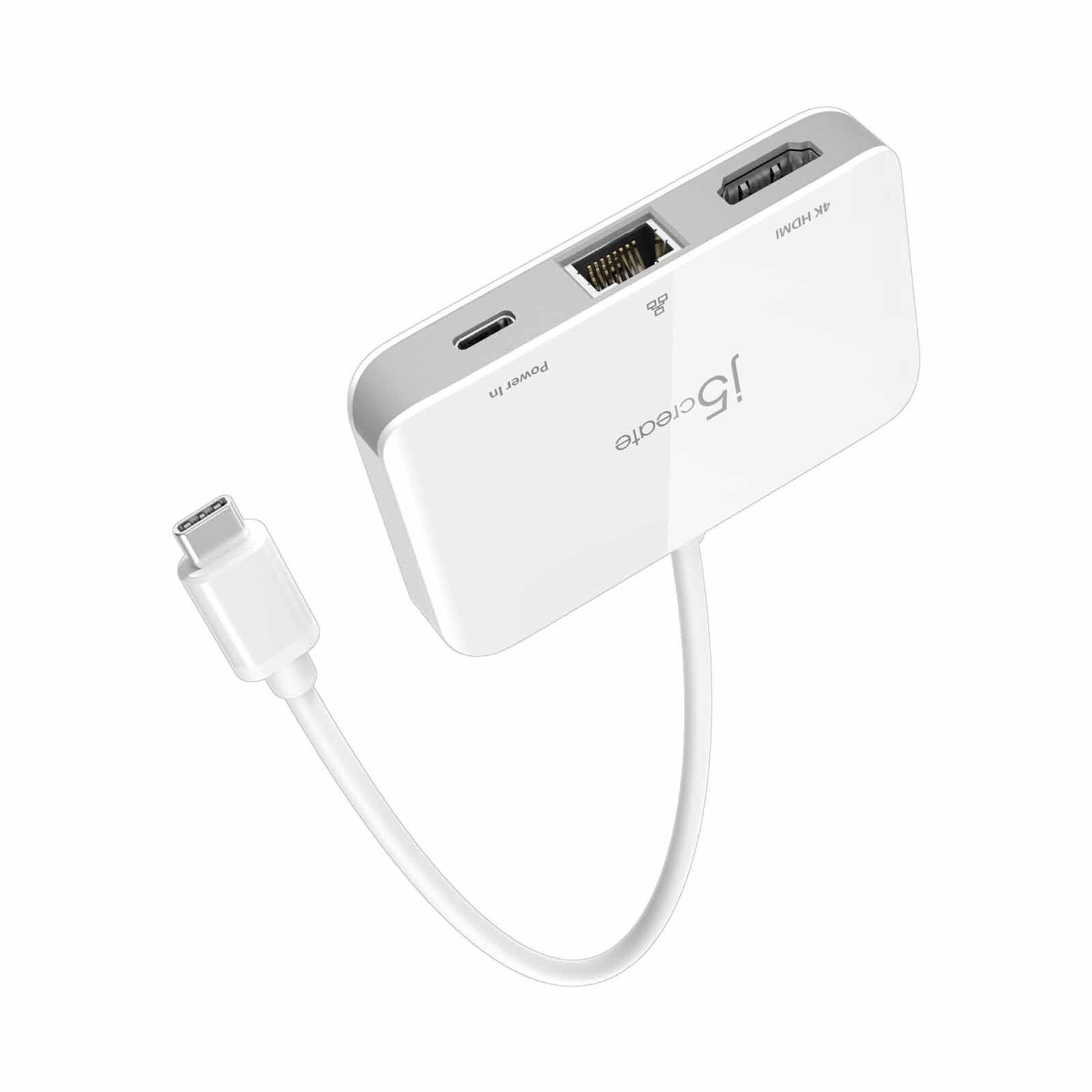 J5CREATE Usb-c To 4k Hdmi Ethernet Adapter JCA351-image 3