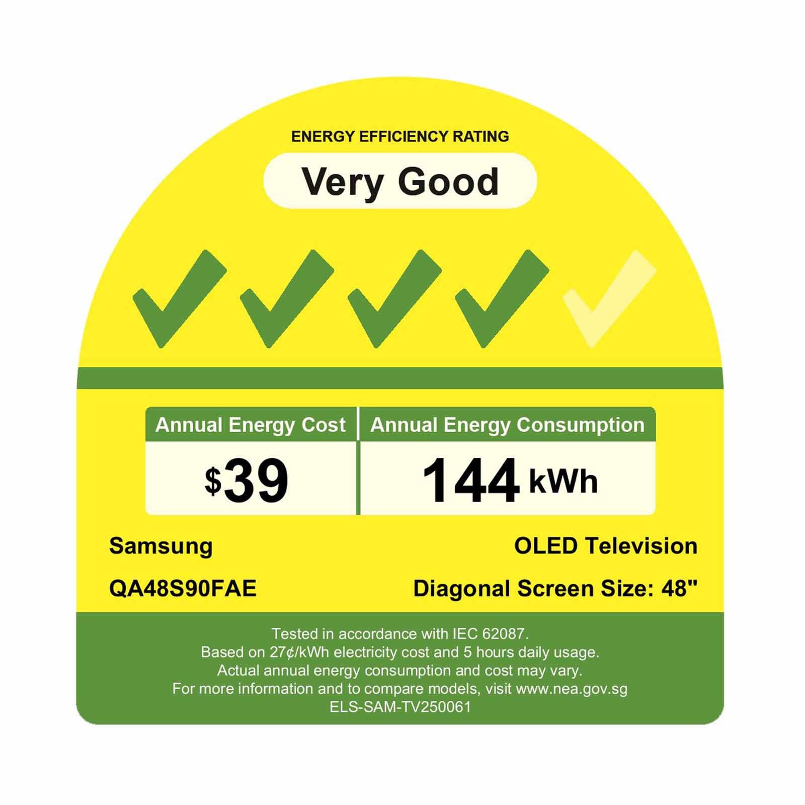 SAMSUNG 48 In 4k Uhd Oled Tv QA48S90FAEXXS-image 5
