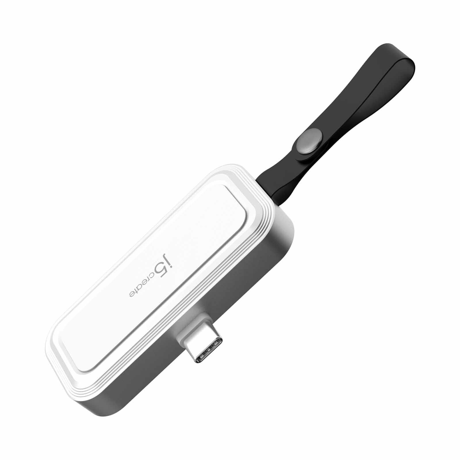 J5CREATE Usb-c To Sd/microsd Adapter For Smartphones (white) JCHSD34W-image 2