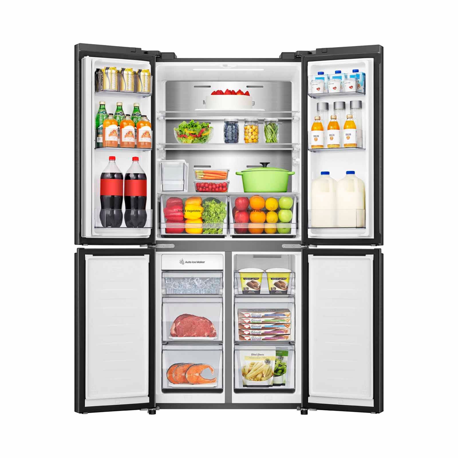 HISENSE Multi-door Fridge With Water Dispenser (483l) RQ5P470SYFD-image 9