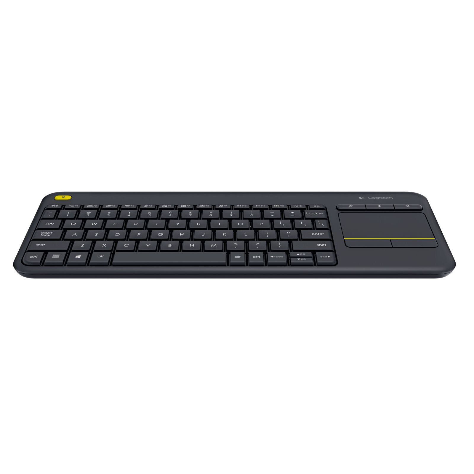 LOGITECH K400 Plus Wireless Touch Keyboard (black) 920-007165