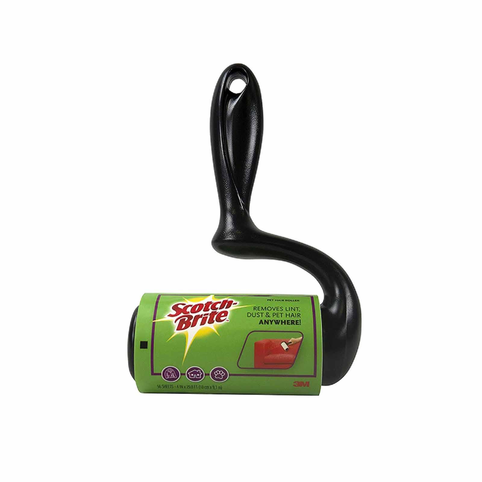 3M SCOTCHB S/b Pet Hair Lint Roller Flat Surface 56shts 837FSR-56
