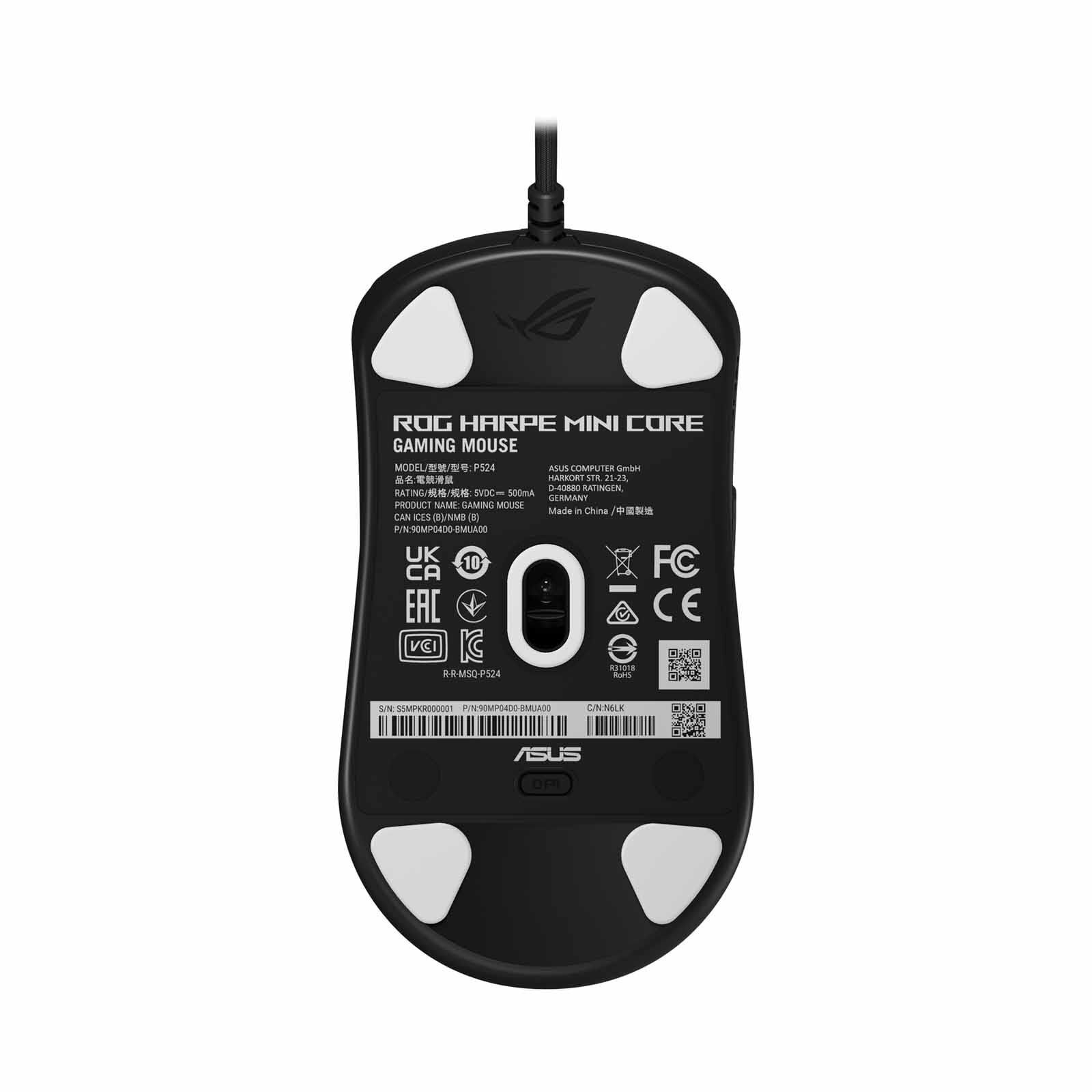 ASUS Rog Harpe Mini Core Wired Mouse P524 ROG HARPE MINI CORE-image 6