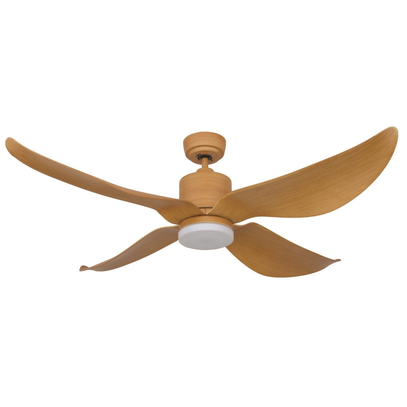FANZTEC 52 In Dc Ceiling Fan With Led Light (pinewood) FTTWS1 LED (PINEWOOD)-image null
