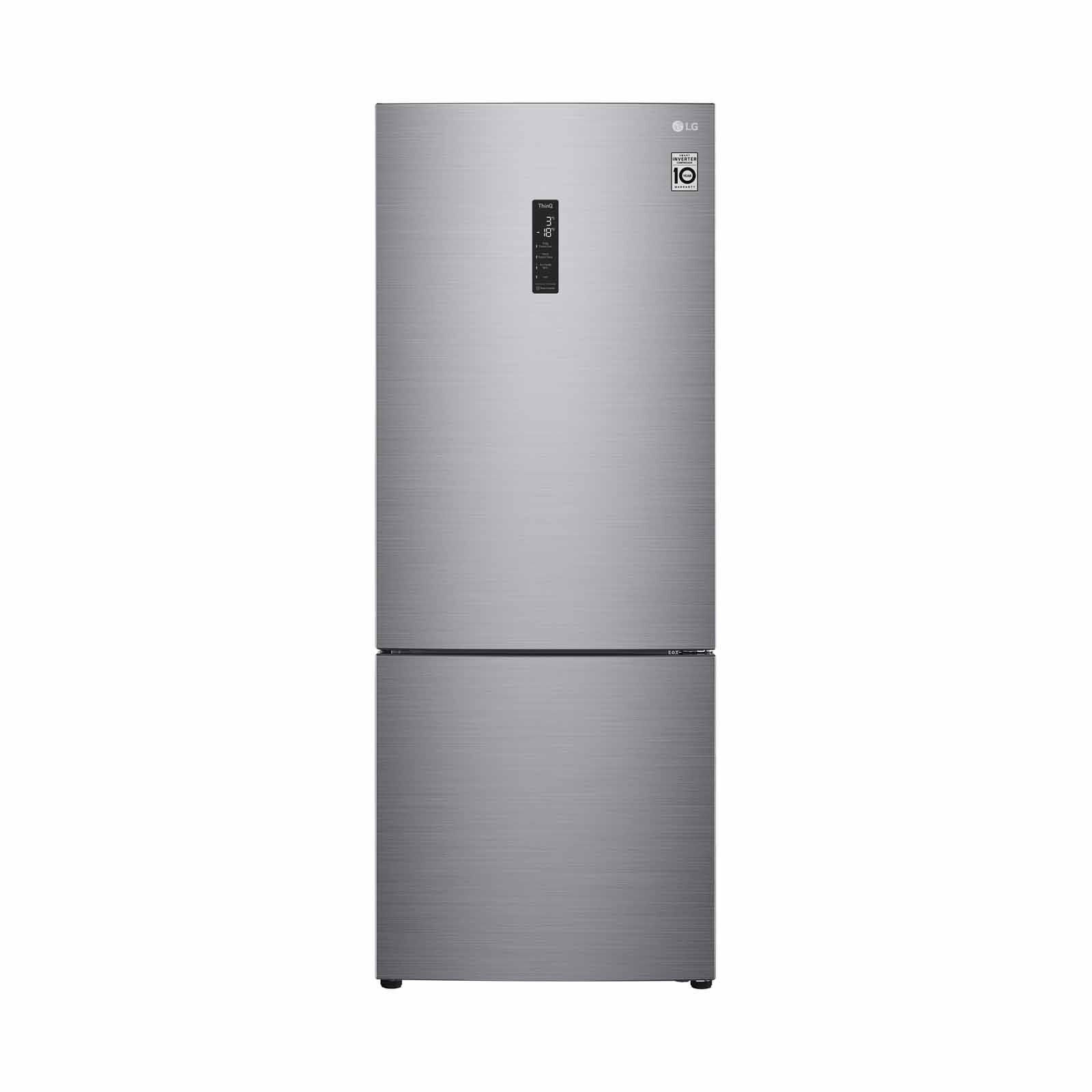 LG Bottom Mount Frezzer Fridge-prime Silver (462l) GB-B4624PY
